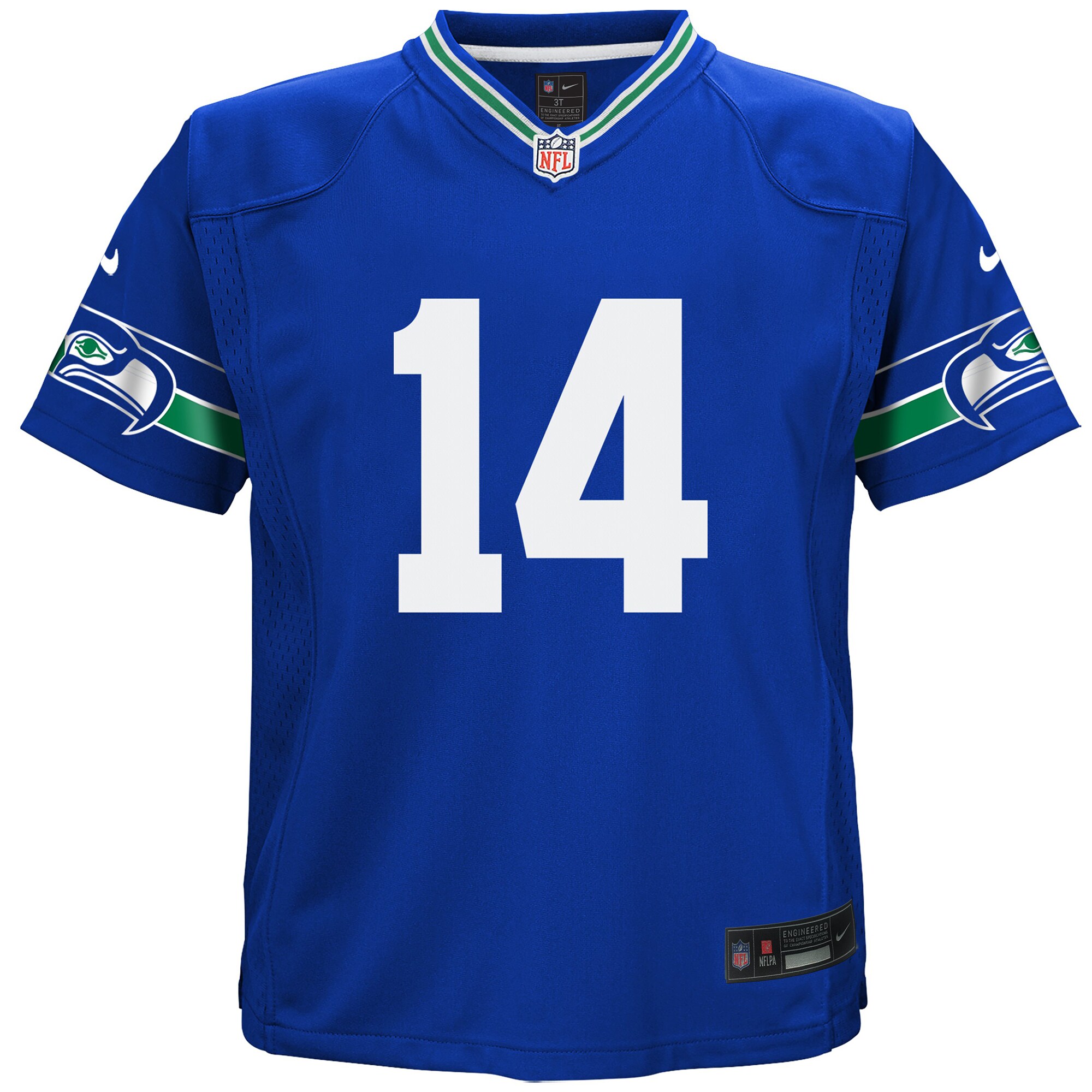 DK Metcalf Seattle Seahawks Nike Infant Alternate Player Game Jersey – Royal Clowdercats