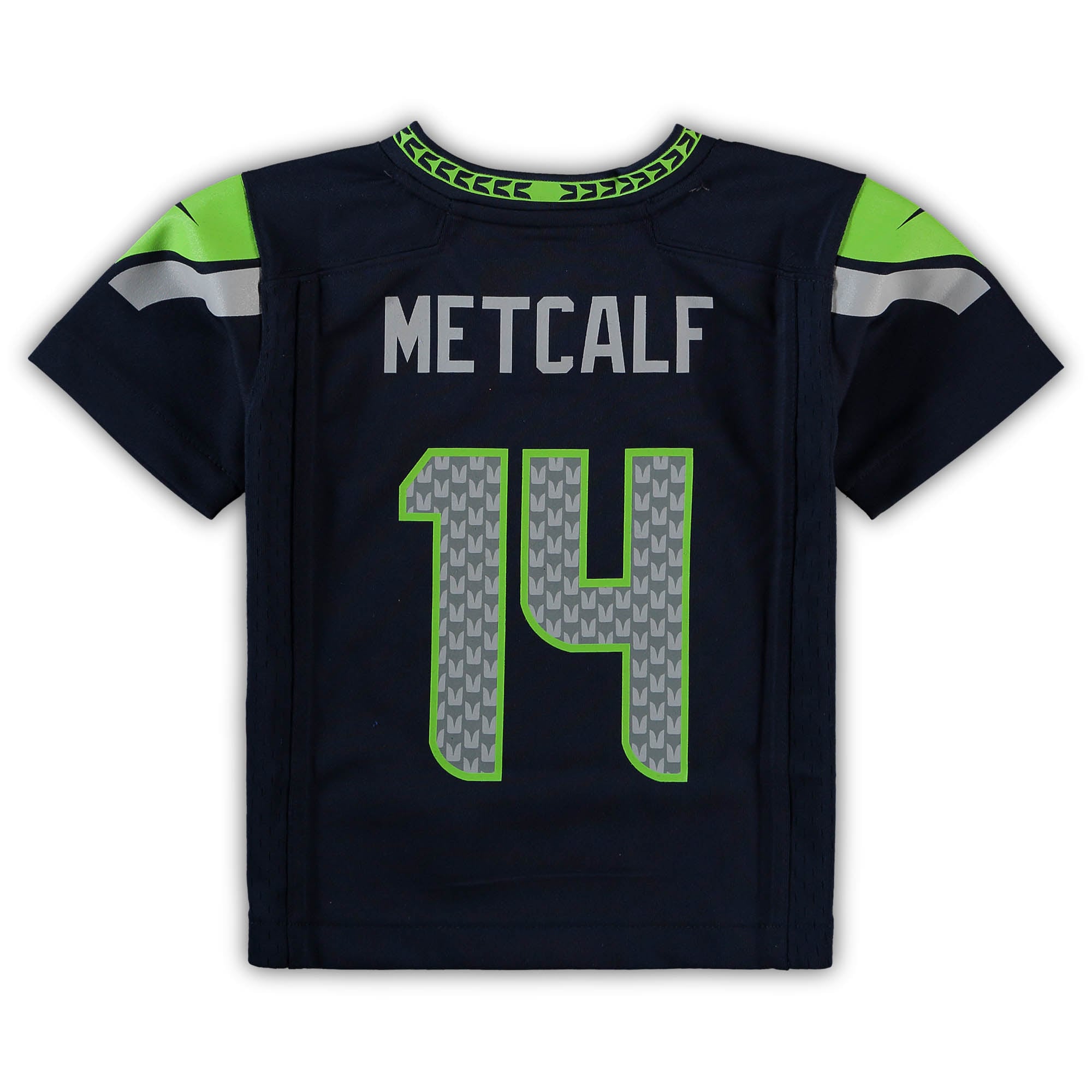 DK Metcalf Seattle Seahawks Nike Toddler Game Jersey – Navy Clowdercats