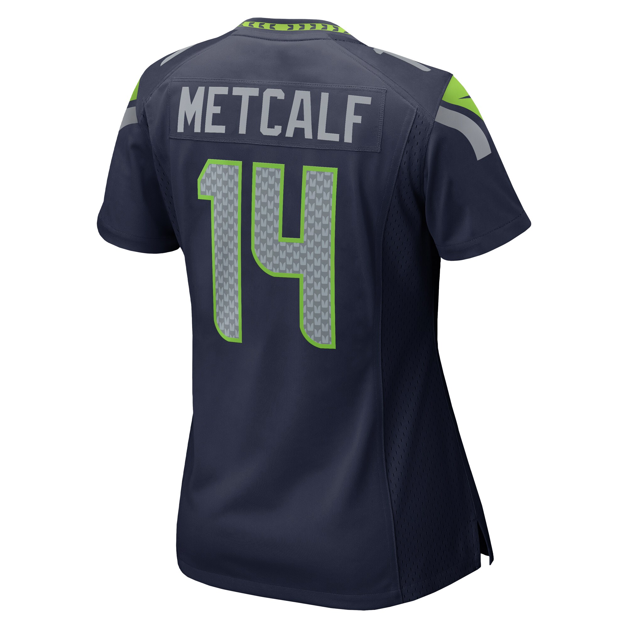 DK Metcalf Seattle Seahawks Nike Women’s Team Game Jersey – College Navy Clowdercats