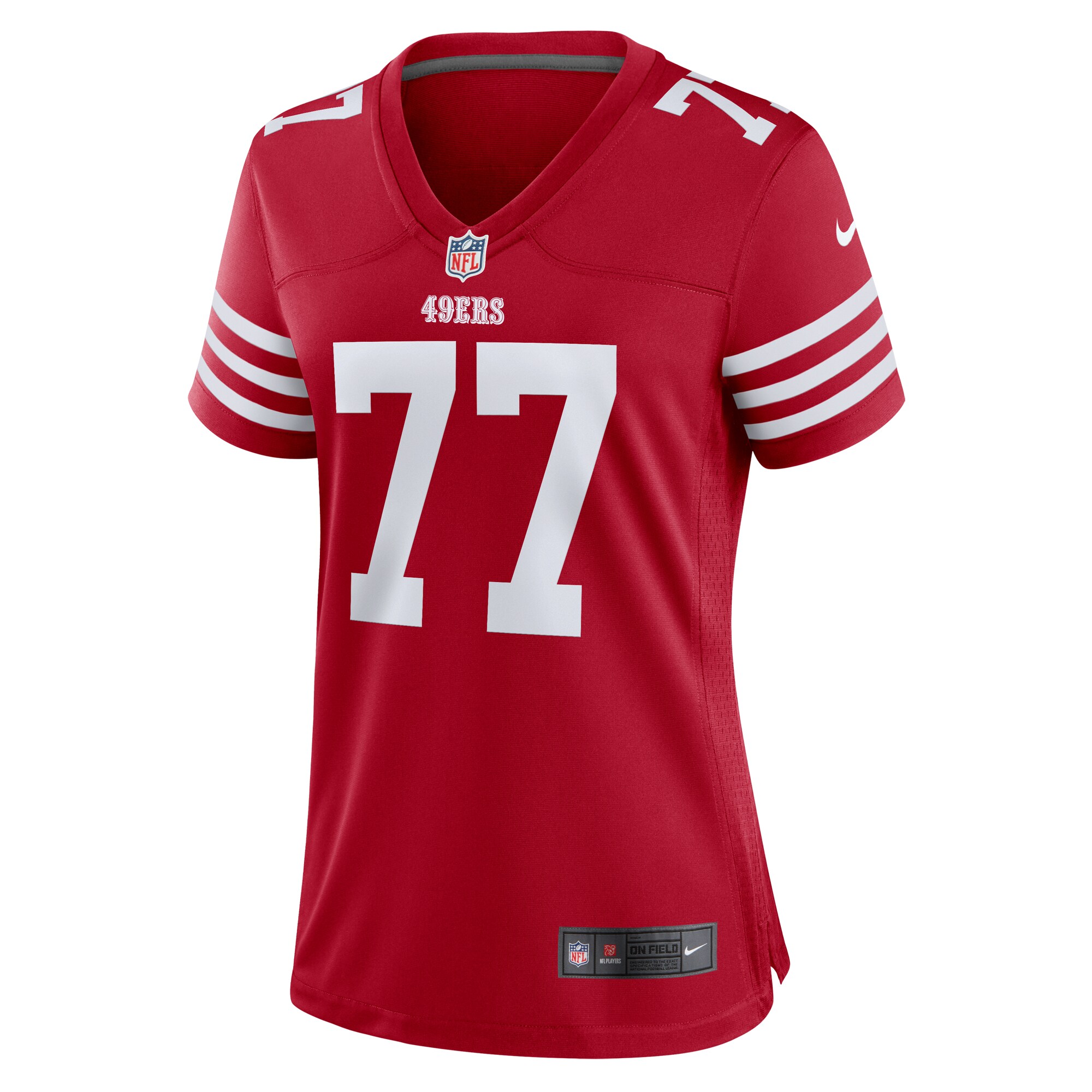 Dominick Puni San Francisco 49ers Nike Women’s Team Game Jersey – Scarlet Clowdercats