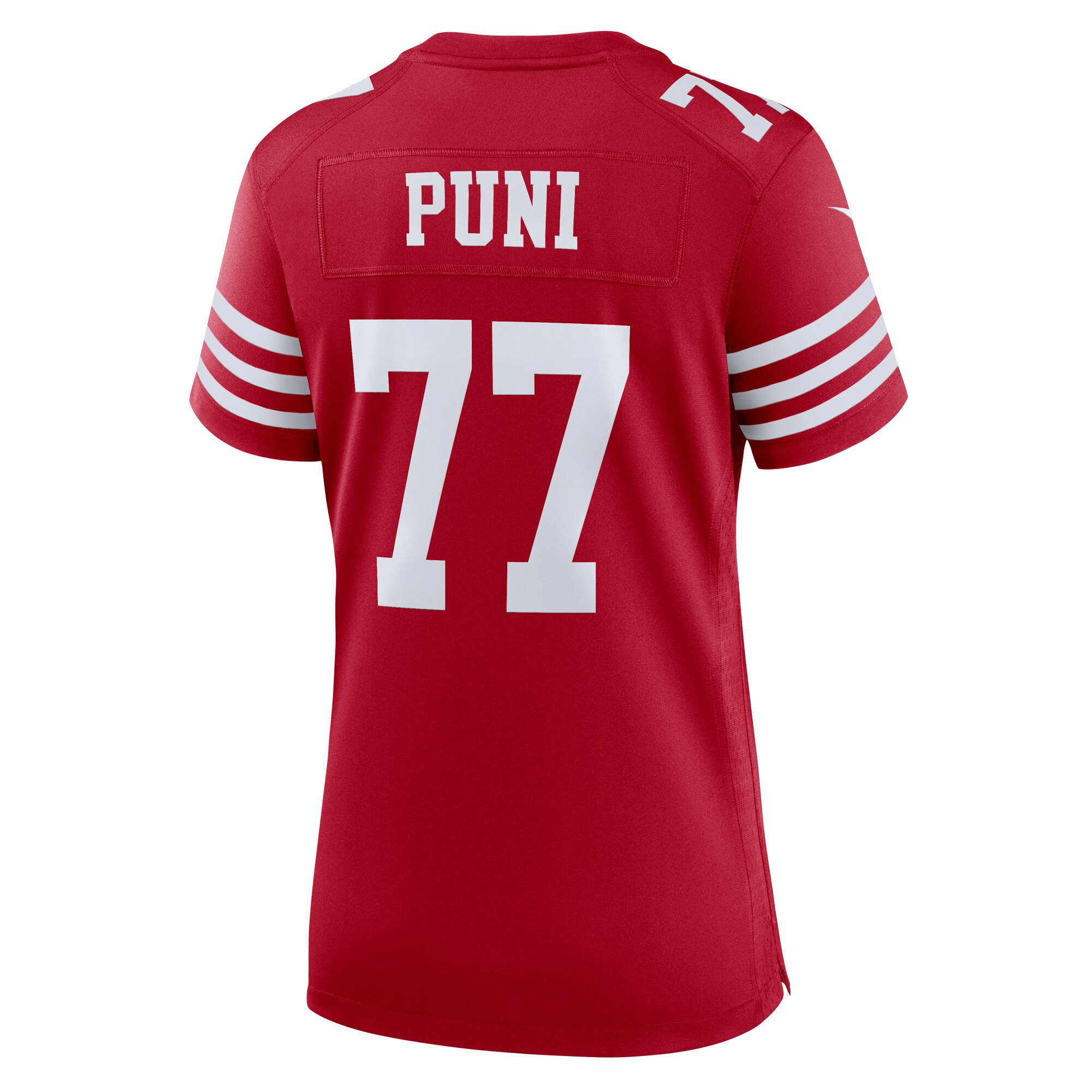 Dominick Puni San Francisco 49ers Nike Women’s Team Game Jersey – Scarlet Clowdercats