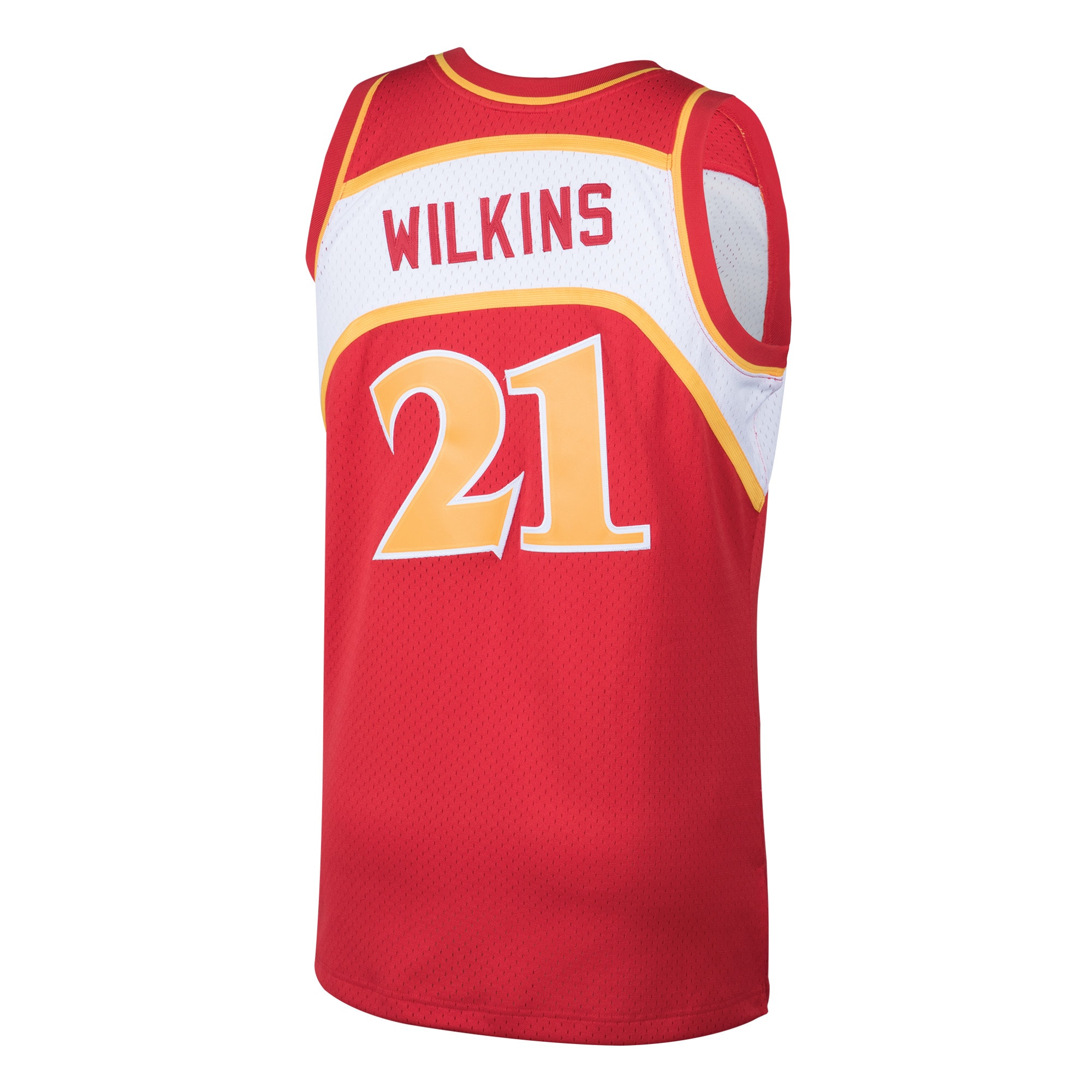 Dominique Wilkins Atlanta Hawks Mitchell & Ness 1986/87 Hardwood Classics Swingman Jersey – Red Clowdercats