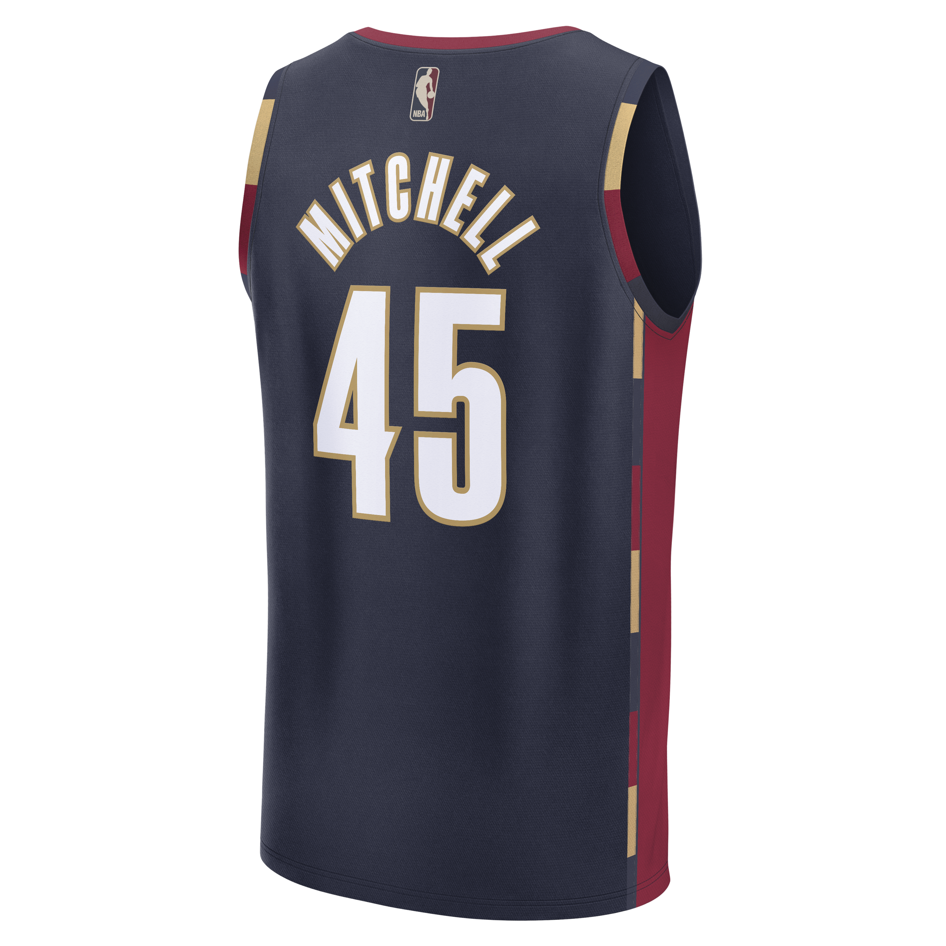 Donovan Mitchell Cleveland Cavaliers Fanatics Youth Fastbreak Jersey – Classic Edition – Navy Clowdercats