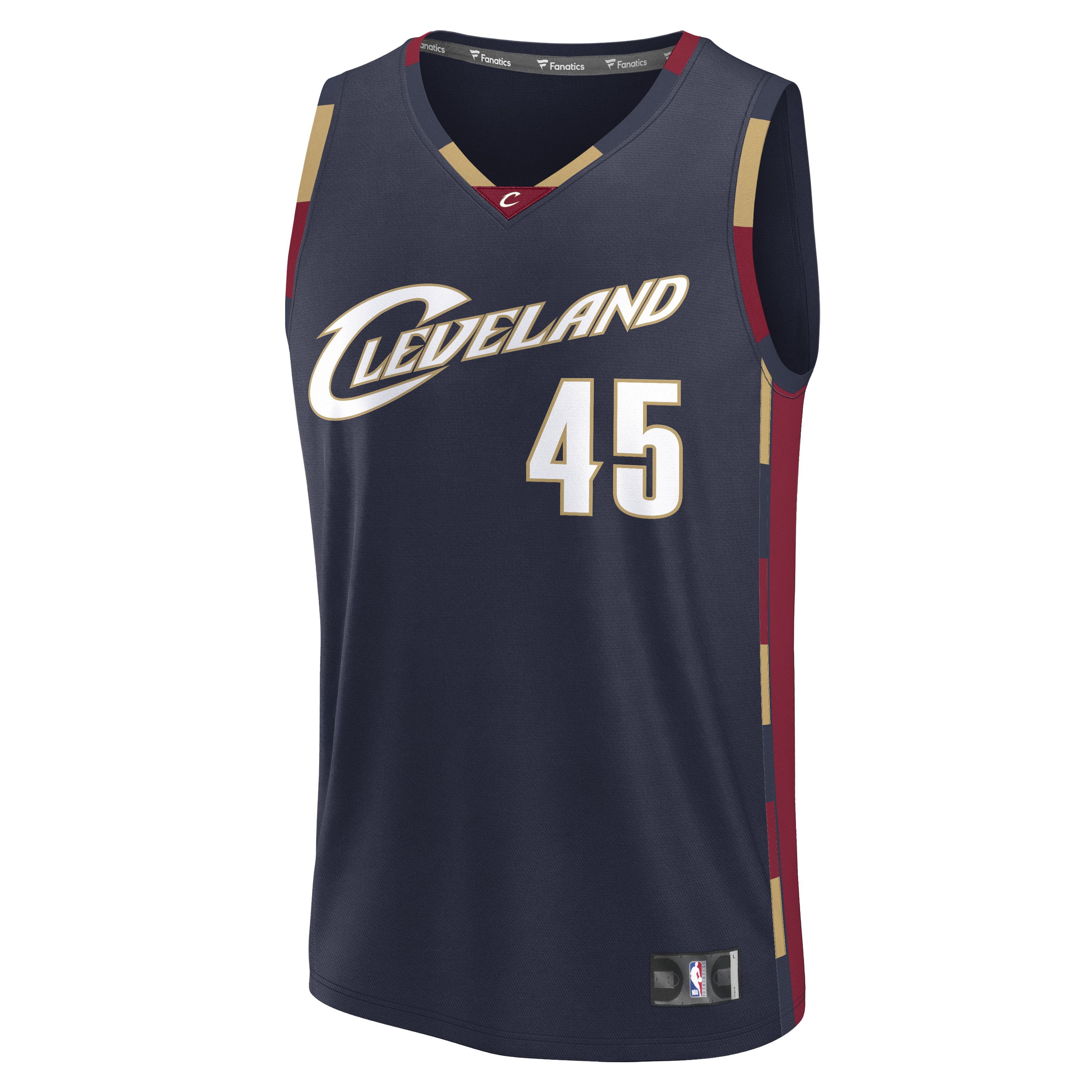 Donovan Mitchell Cleveland Cavaliers Fanatics Youth Fastbreak Jersey – Classic Edition – Navy Clowdercats