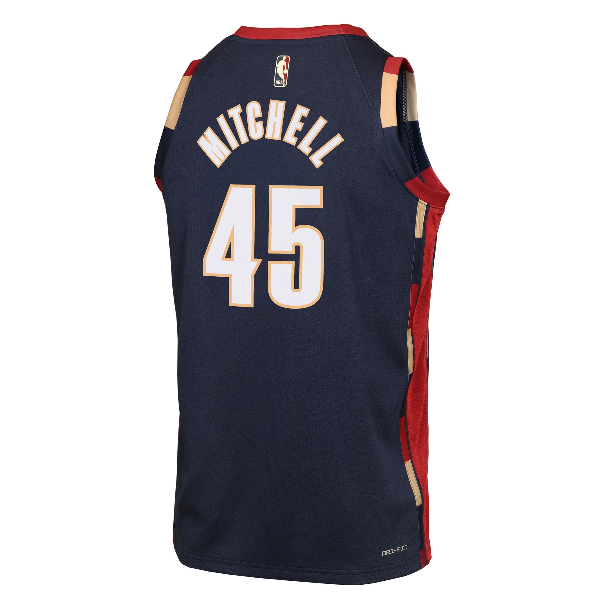 Donovan Mitchell Cleveland Cavaliers Nike Youth Swingman Jersey – Classic Edition – Navy Clowdercats