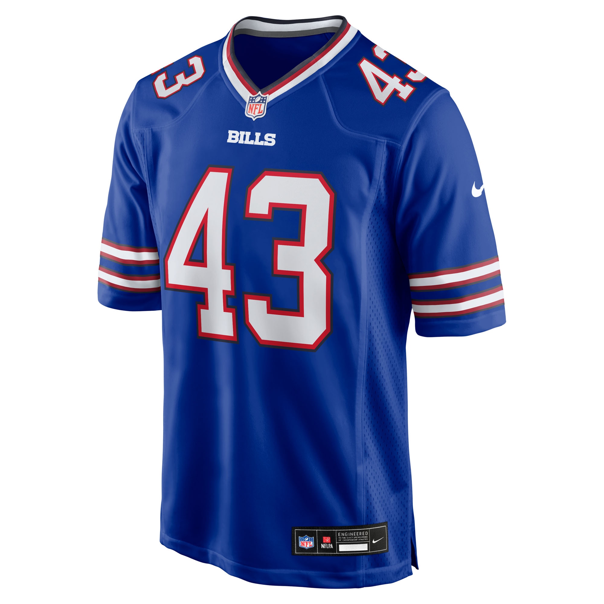 Dorian Strong Buffalo Bills Nike Team Game Jersey – Royal Clowdercats