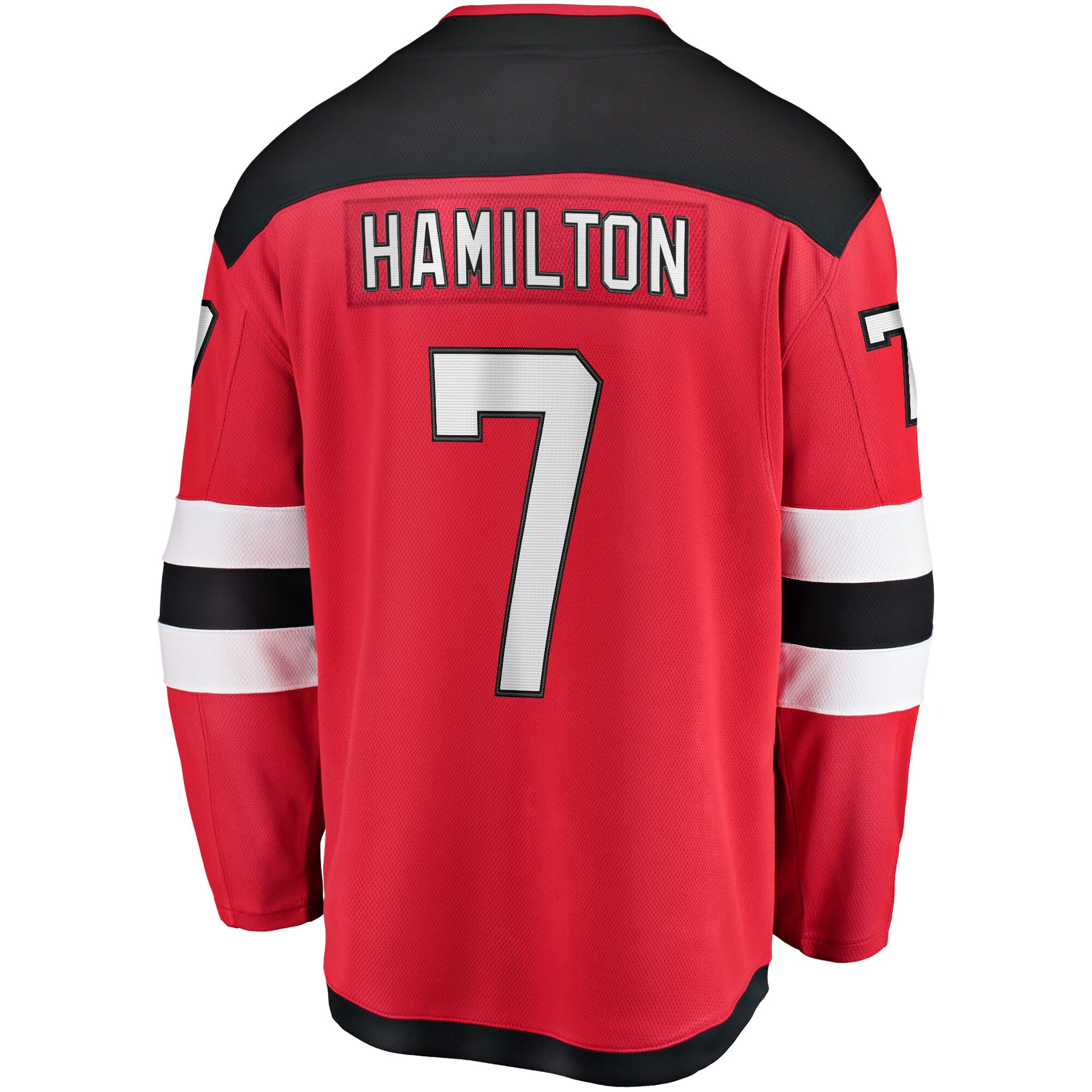 Dougie Hamilton New Jersey Devils Fanatics Breakaway Player Jersey – Red Clowdercats