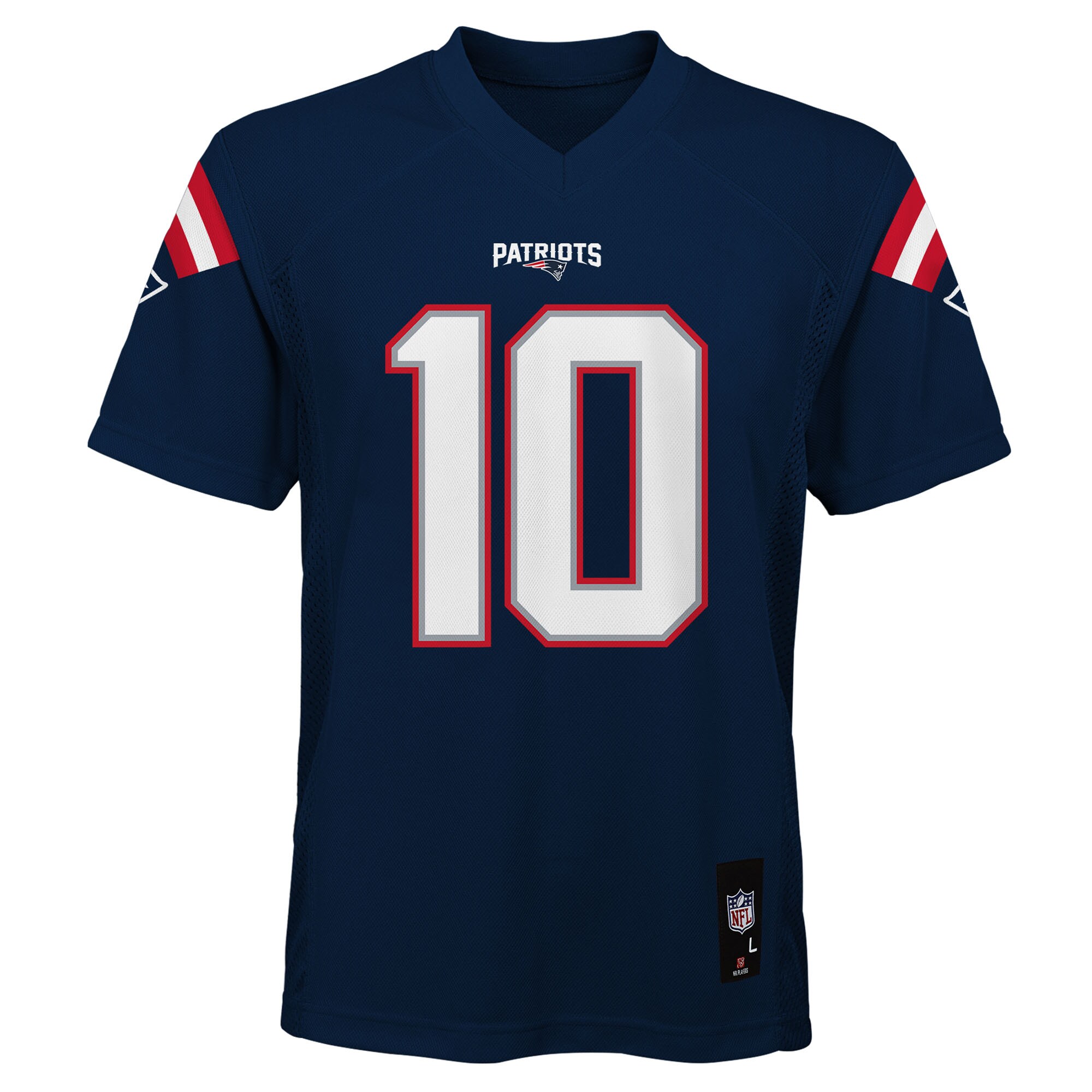 Drake Maye New England Patriots Outerstuff Preschool Replica Player Jersey – Navy Clowdercats