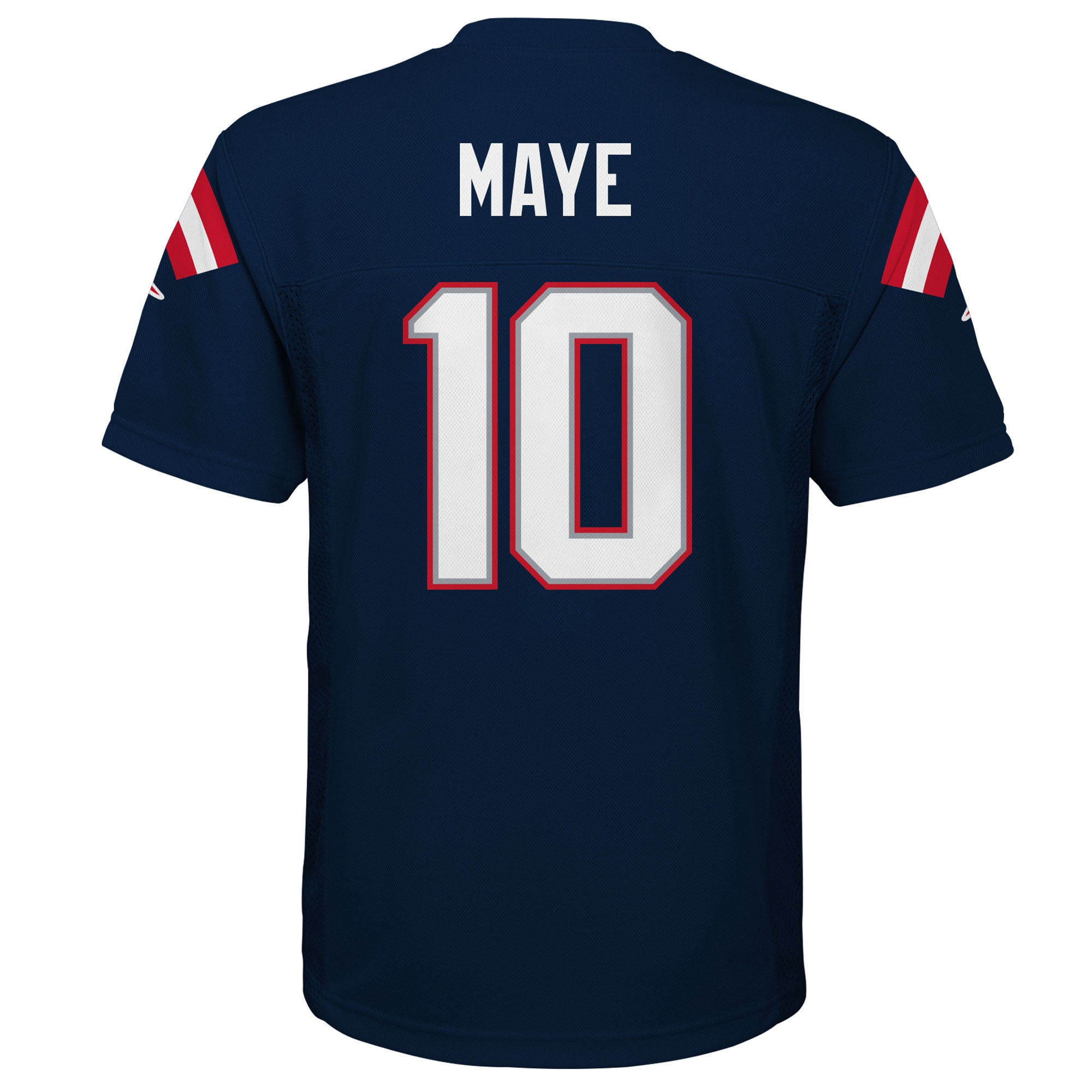 Drake Maye New England Patriots Outerstuff Preschool Replica Player Jersey – Navy Clowdercats