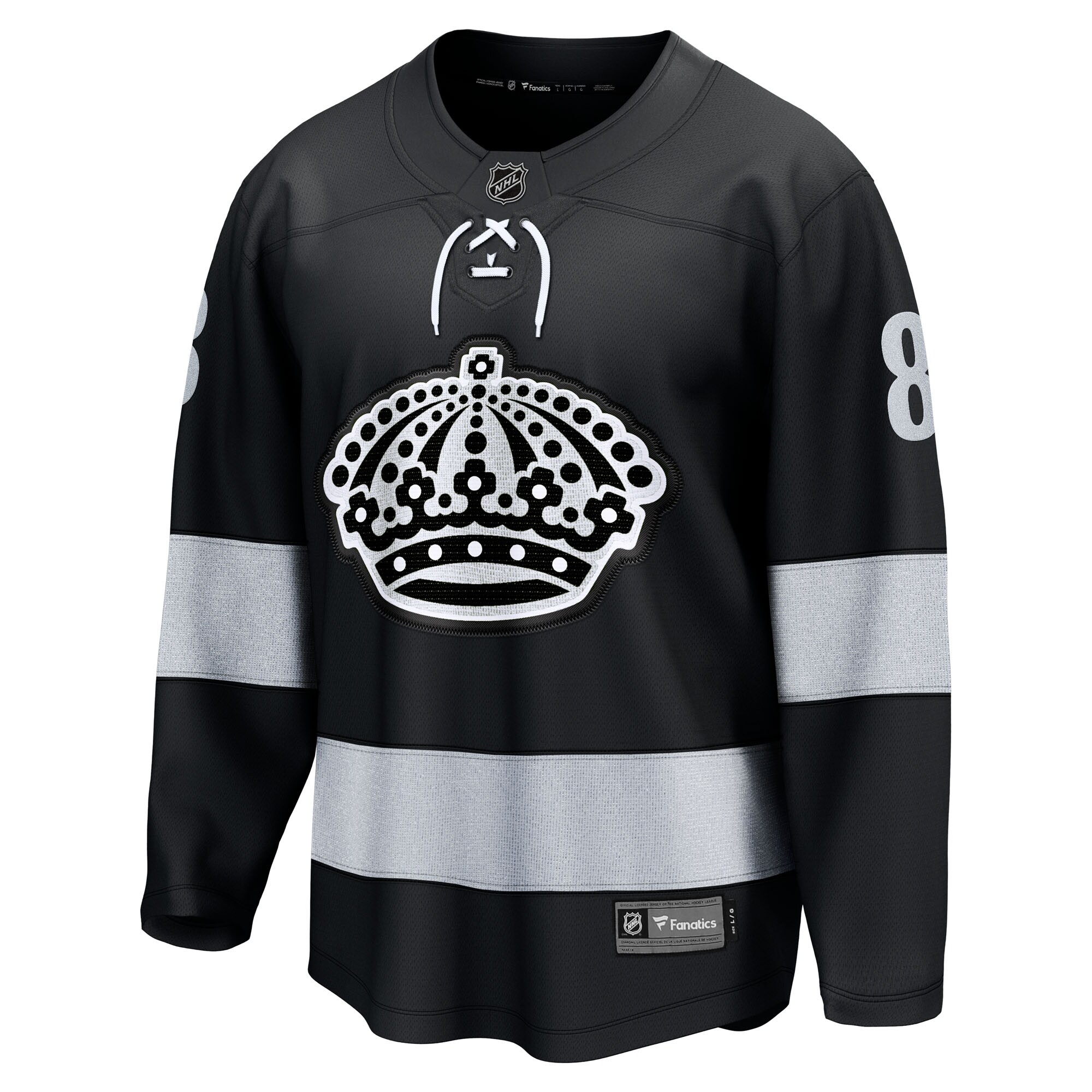 Drew Doughty Los Angeles Kings Fanatics Alternate Breakaway Jersey – Black Clowdercats