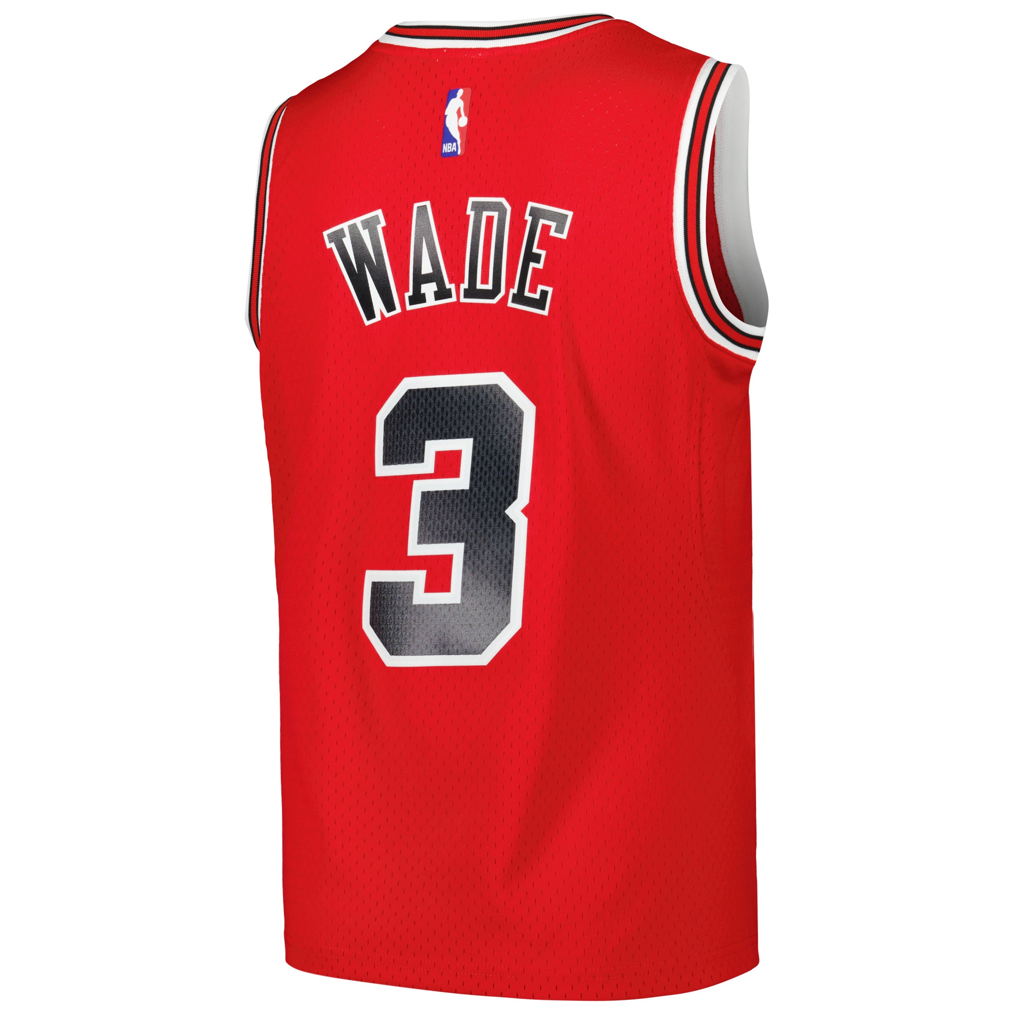 Dwyane Wade Chicago Bulls Mitchell & Ness 2016/17 Hardwood Classics Swingman Jersey – Red Clowdercats