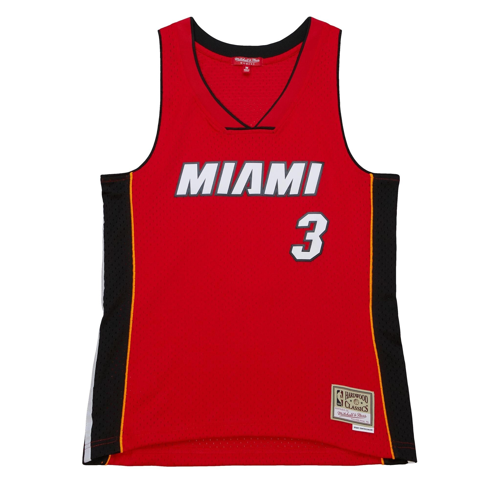 Dwyane Wade Miami Heat Women’s 2005/06 Hardwood Classics Swingman Jersey – Red Clowdercats