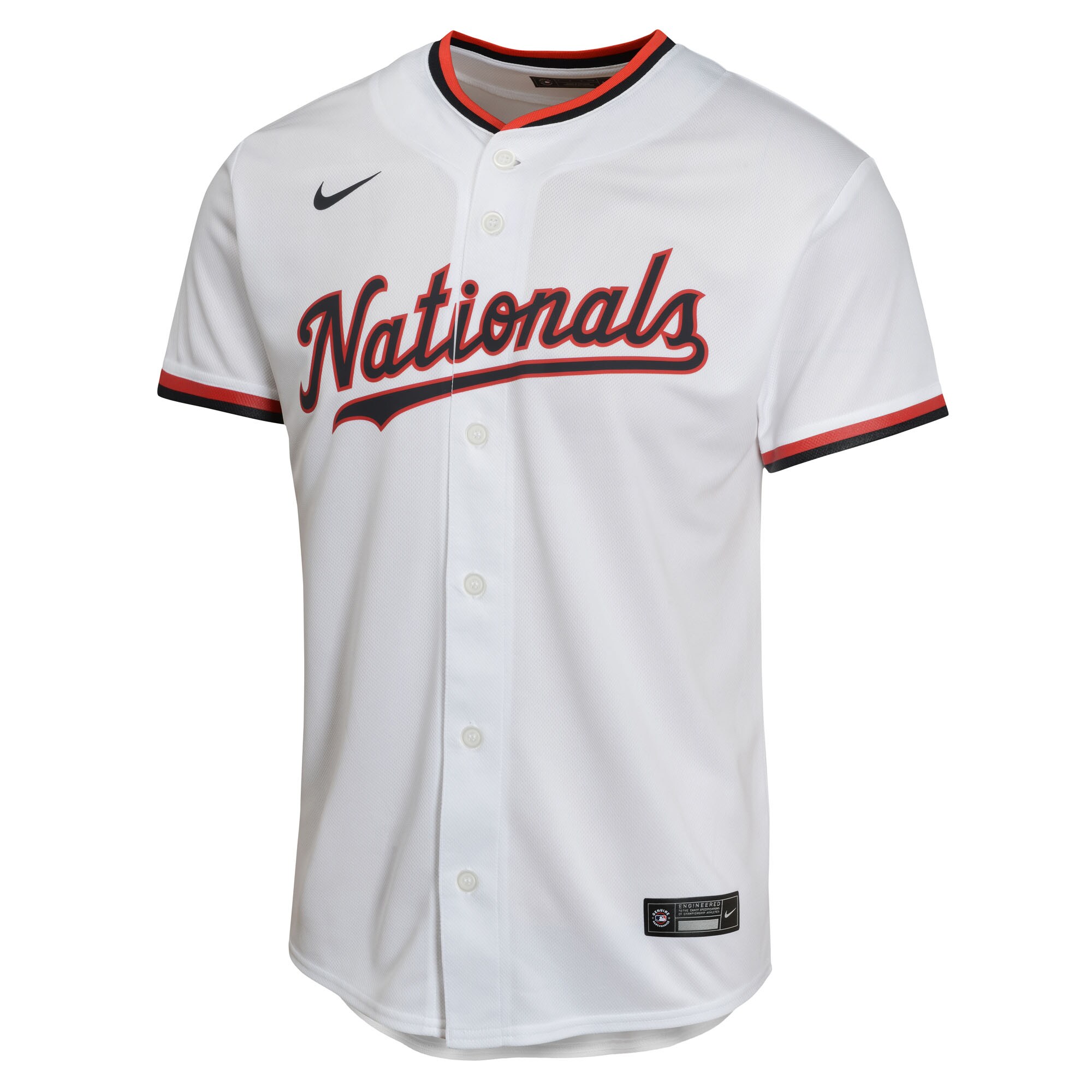 Dylan Crews Washington Nationals Nike Youth Alternate Game Player Jersey – White