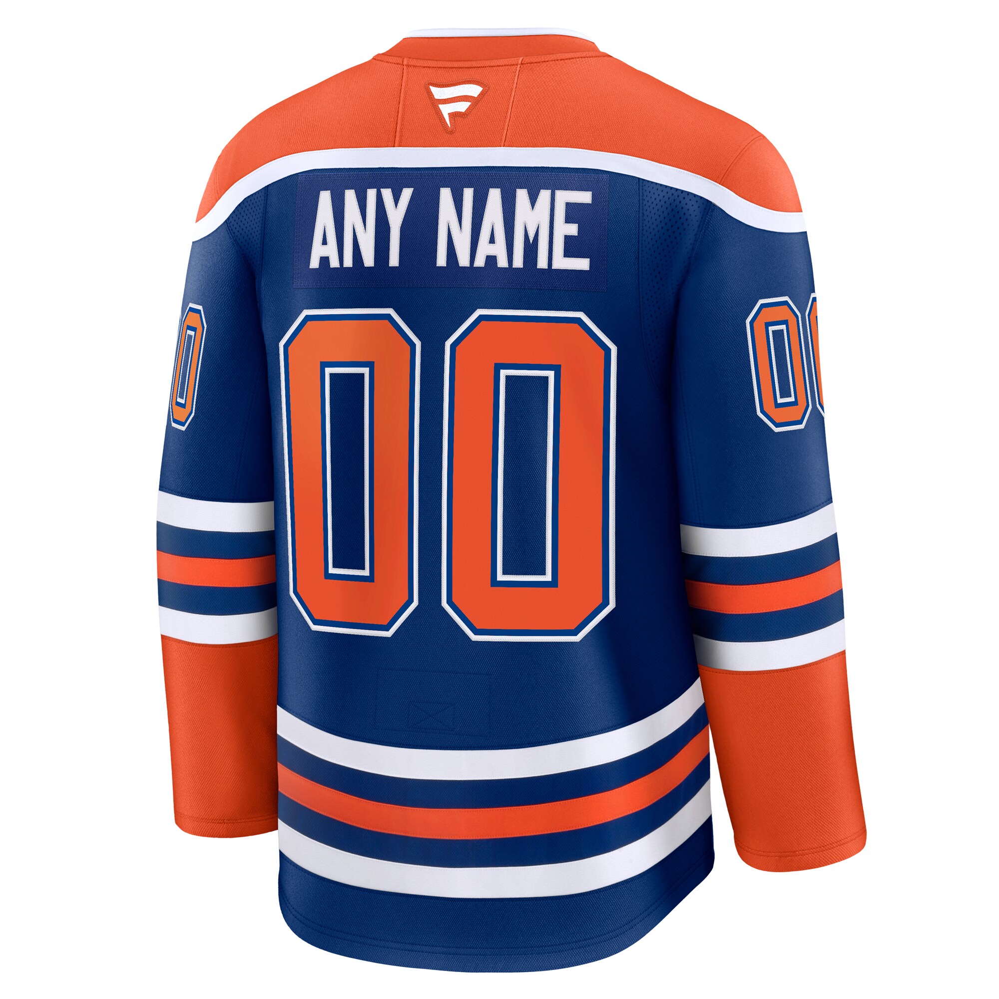 Edmonton Oilers Fanatics Home Premium Custom Jersey – Royal Clowdercats