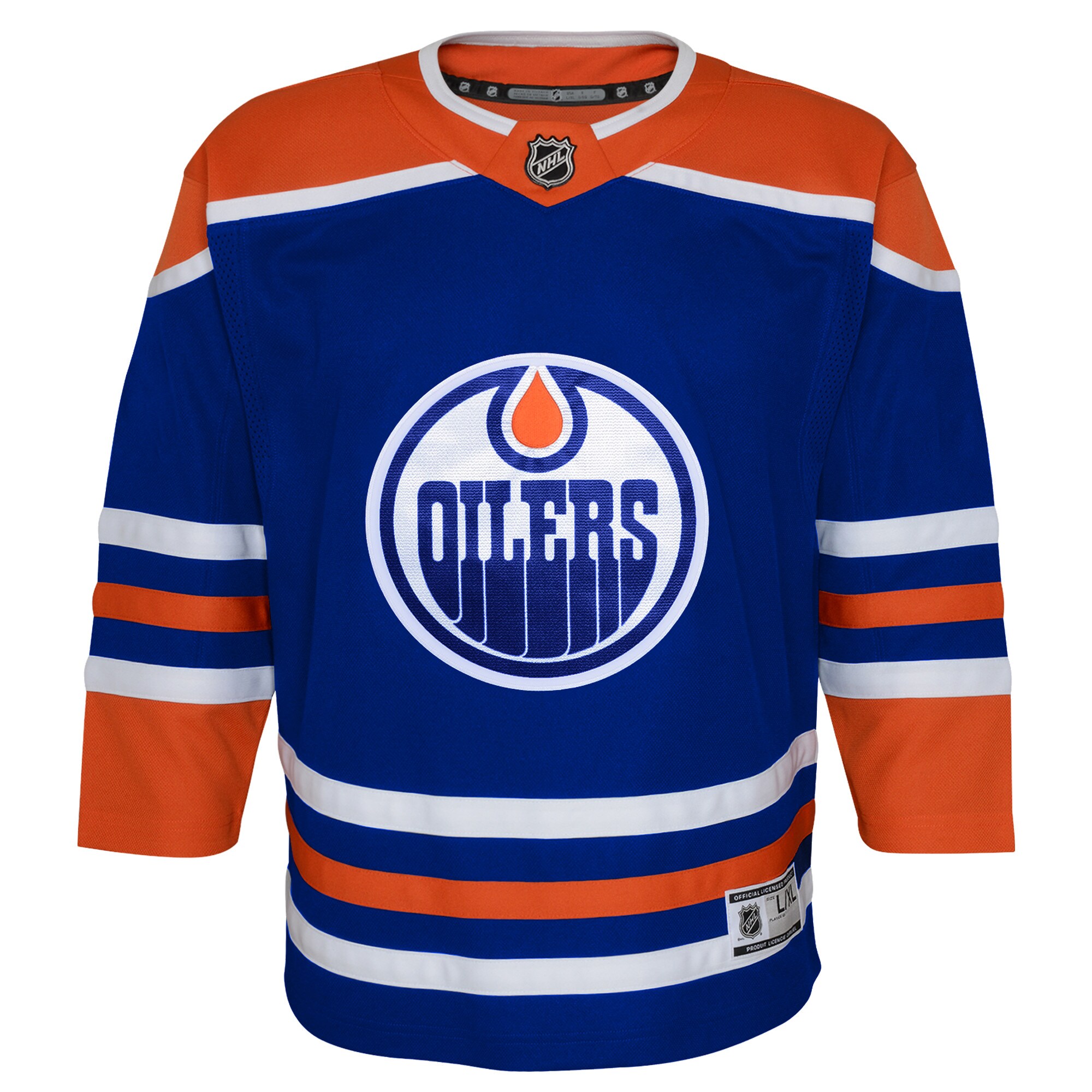 Edmonton Oilers Youth Home Premier Jersey – Royal Clowdercats