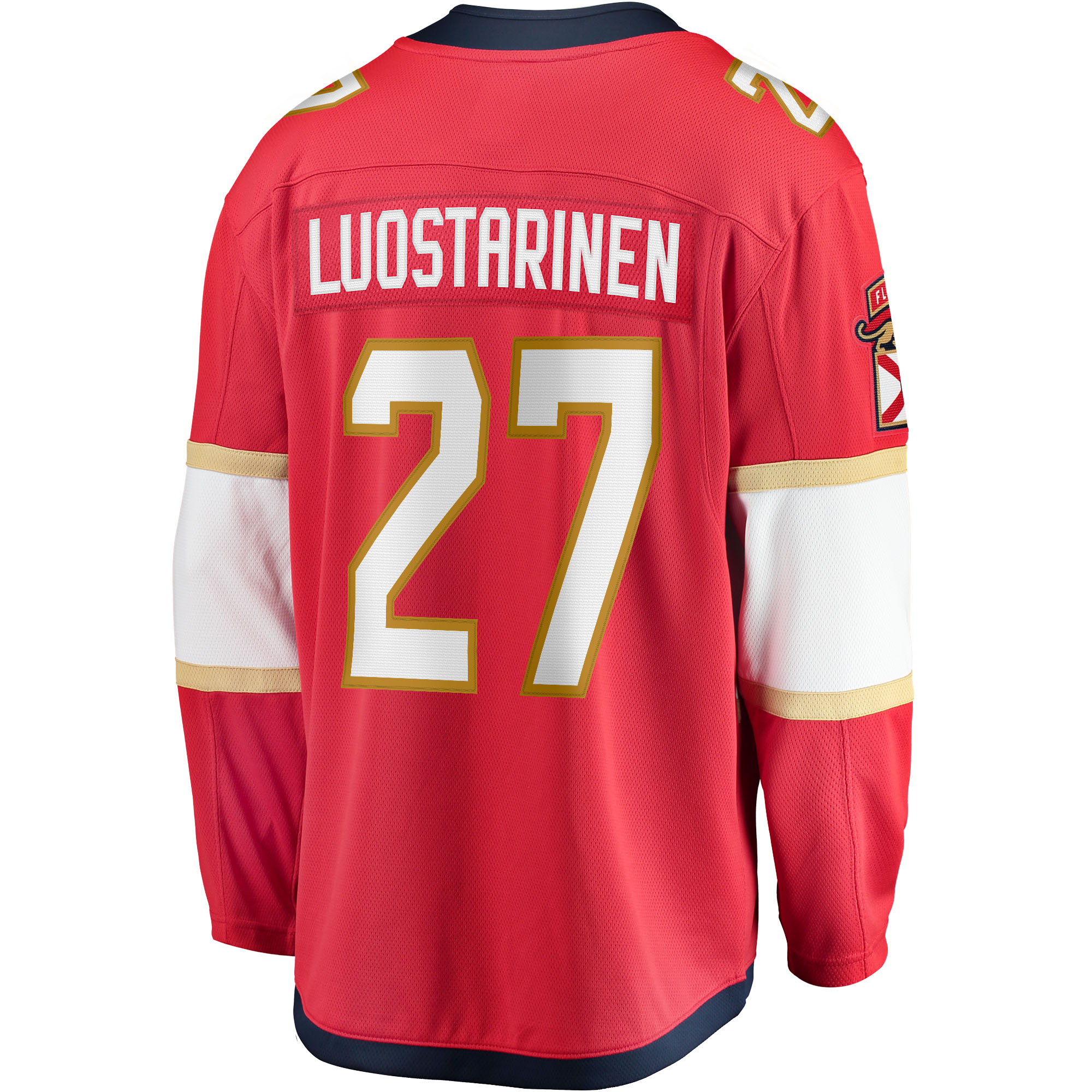 Eetu Luostarinen Florida Panthers Fanatics Home Breakaway Player Jersey – Red Clowdercats