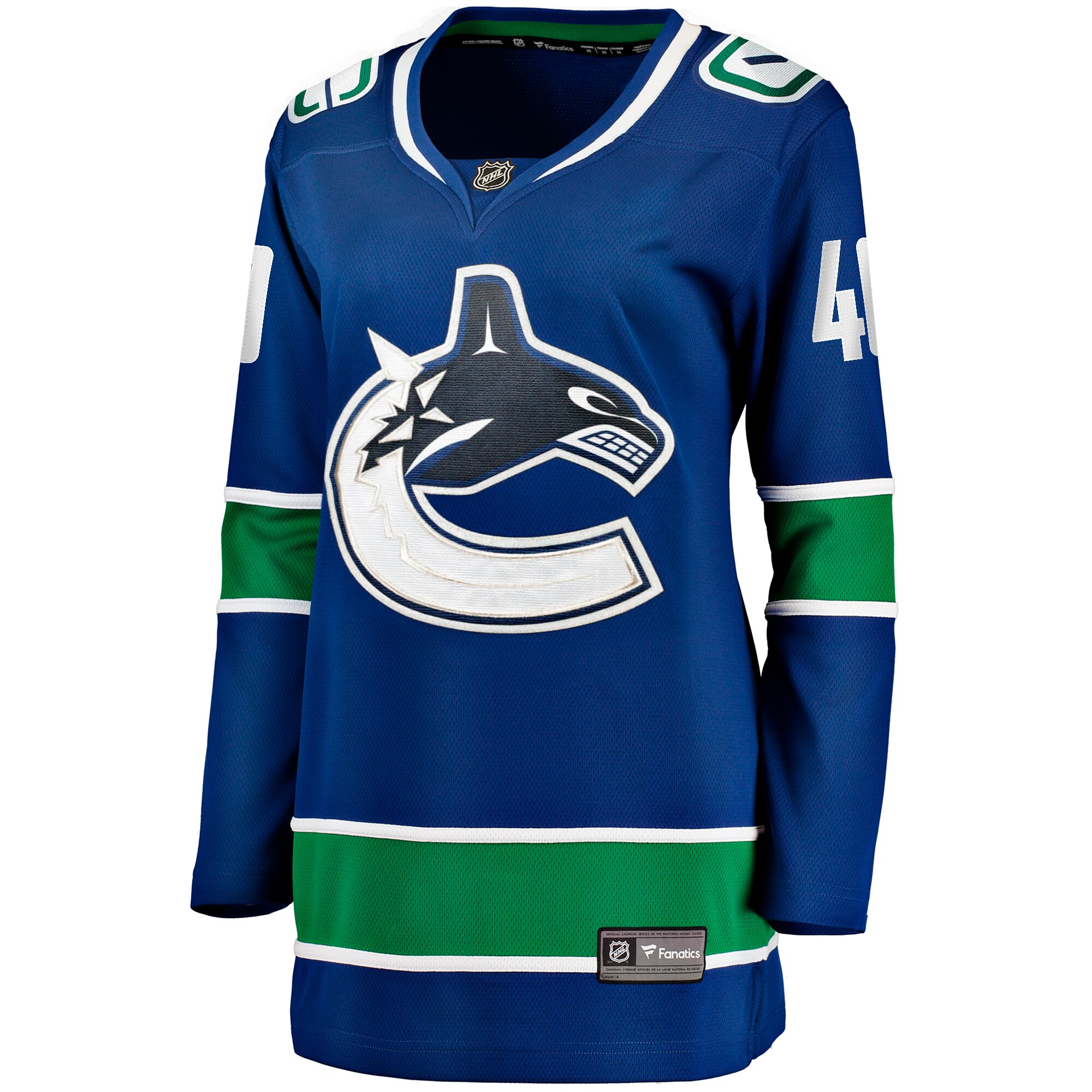 Elias Pettersson Vancouver Canucks Fanatics Women’s Home Breakaway Player Jersey – Blue Clowdercats
