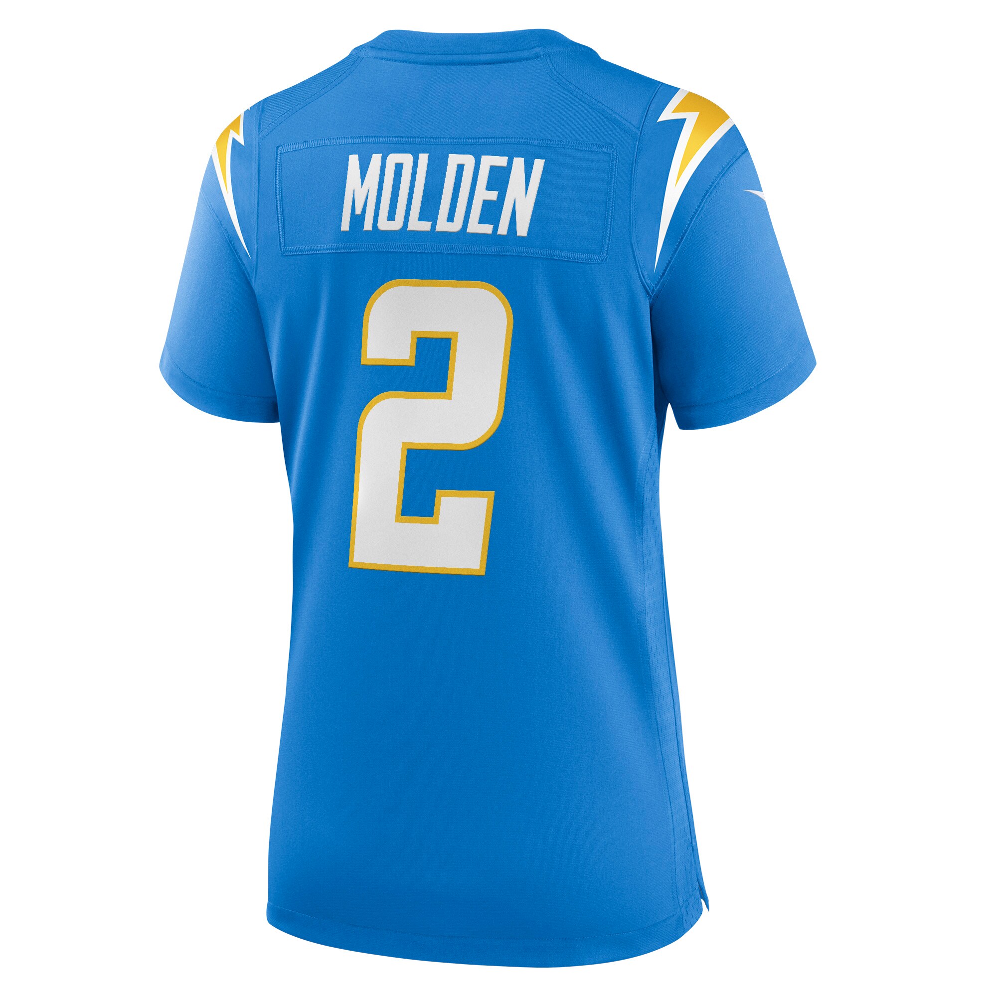 Elijah Molden Los Angeles Chargers Nike Women’s Team Game Jersey – Powder Blue Clowdercats