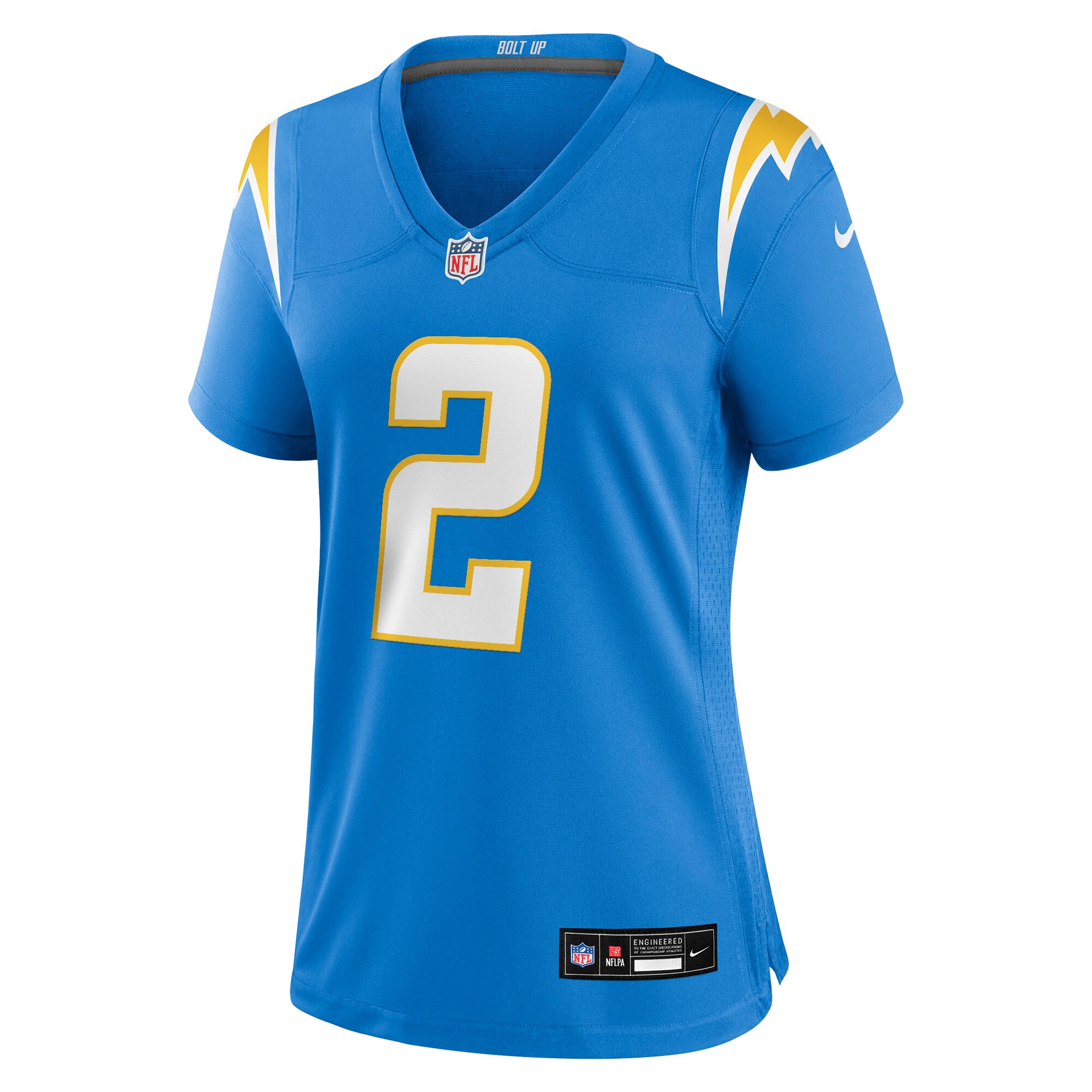 Elijah Molden Los Angeles Chargers Nike Women’s Team Game Jersey – Powder Blue Clowdercats