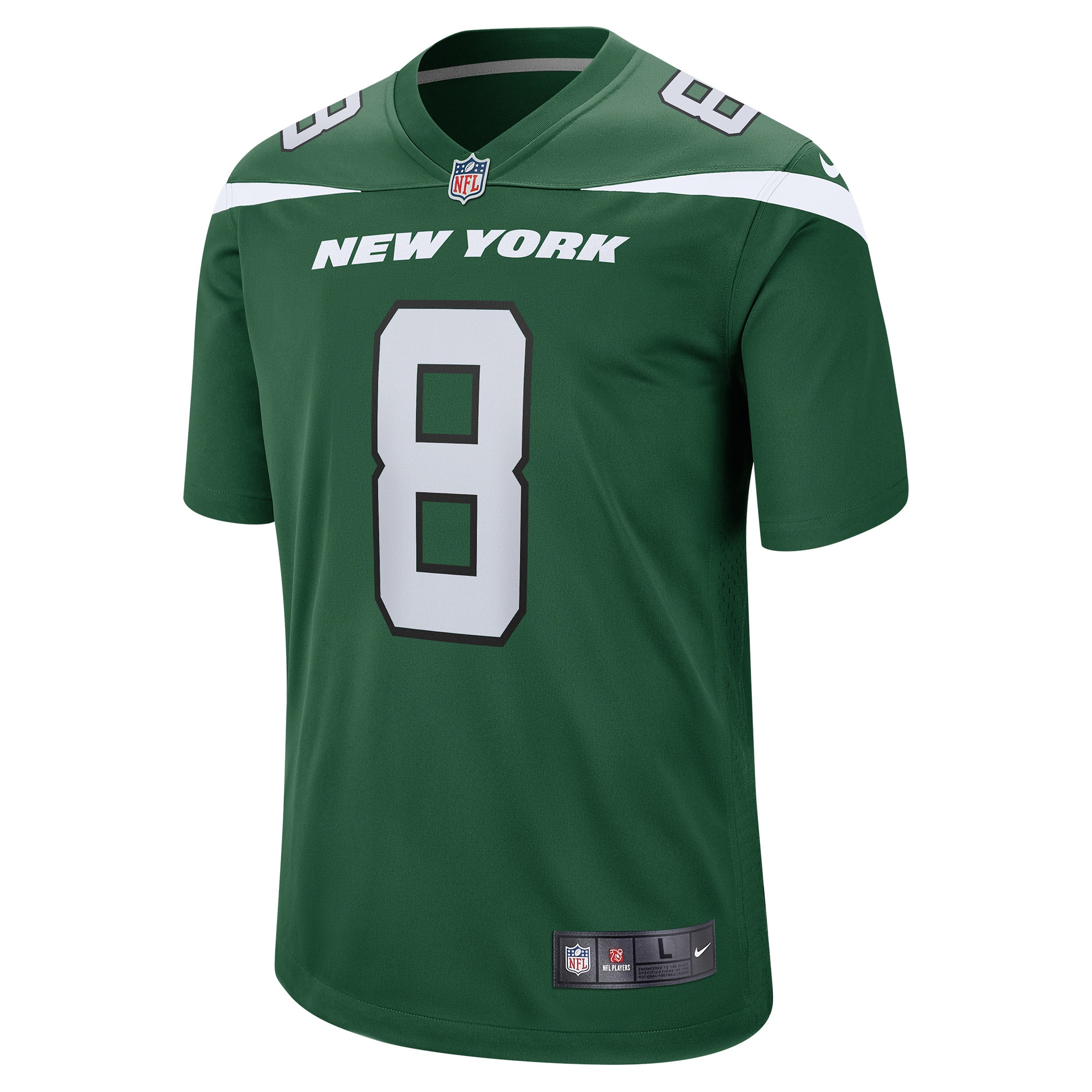 Elijah Moore New York Jets Nike Game Jersey – Gotham Green Clowdercats