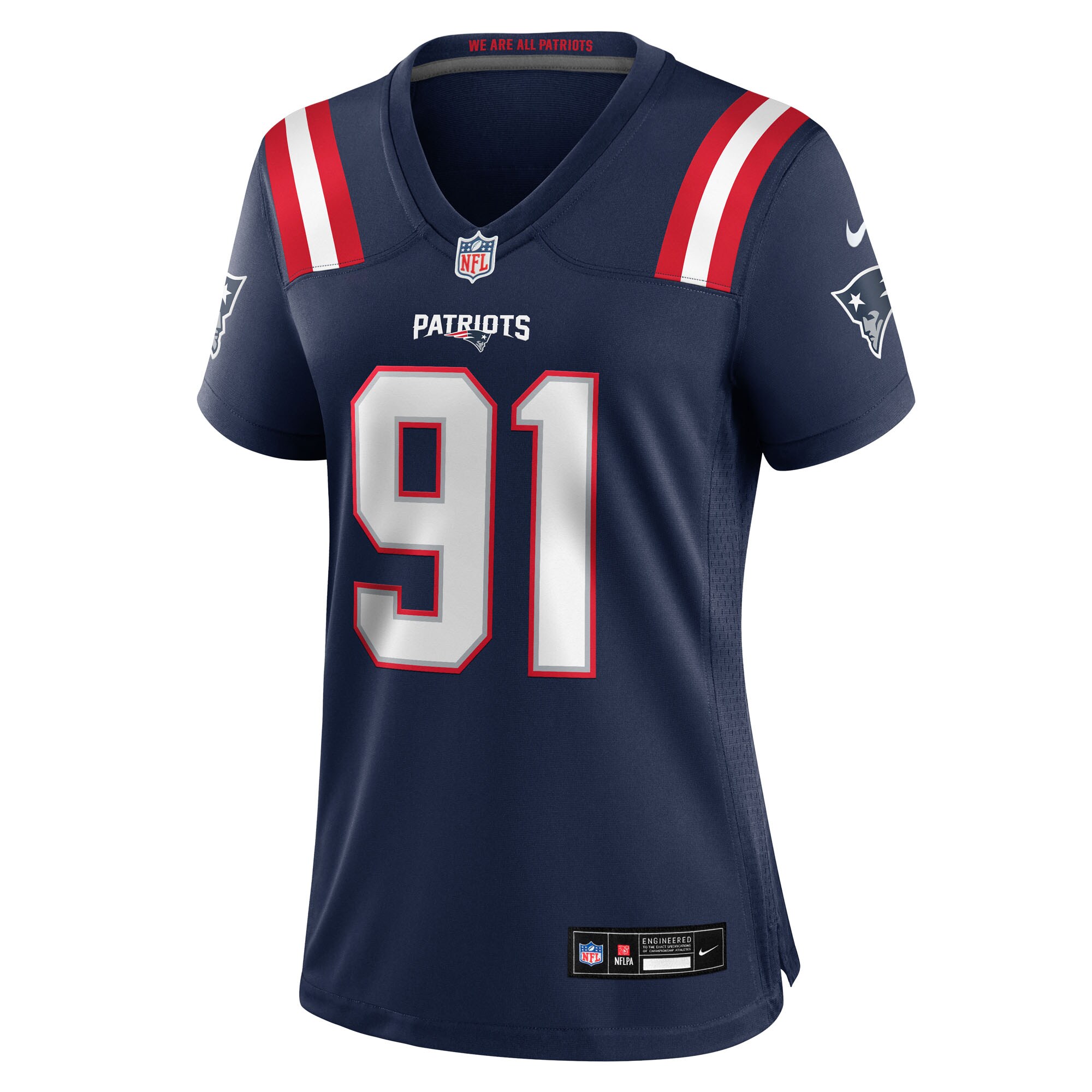 Elijah Ponder New England Patriots Nike Women’s Team Game Jersey – Navy Clowdercats