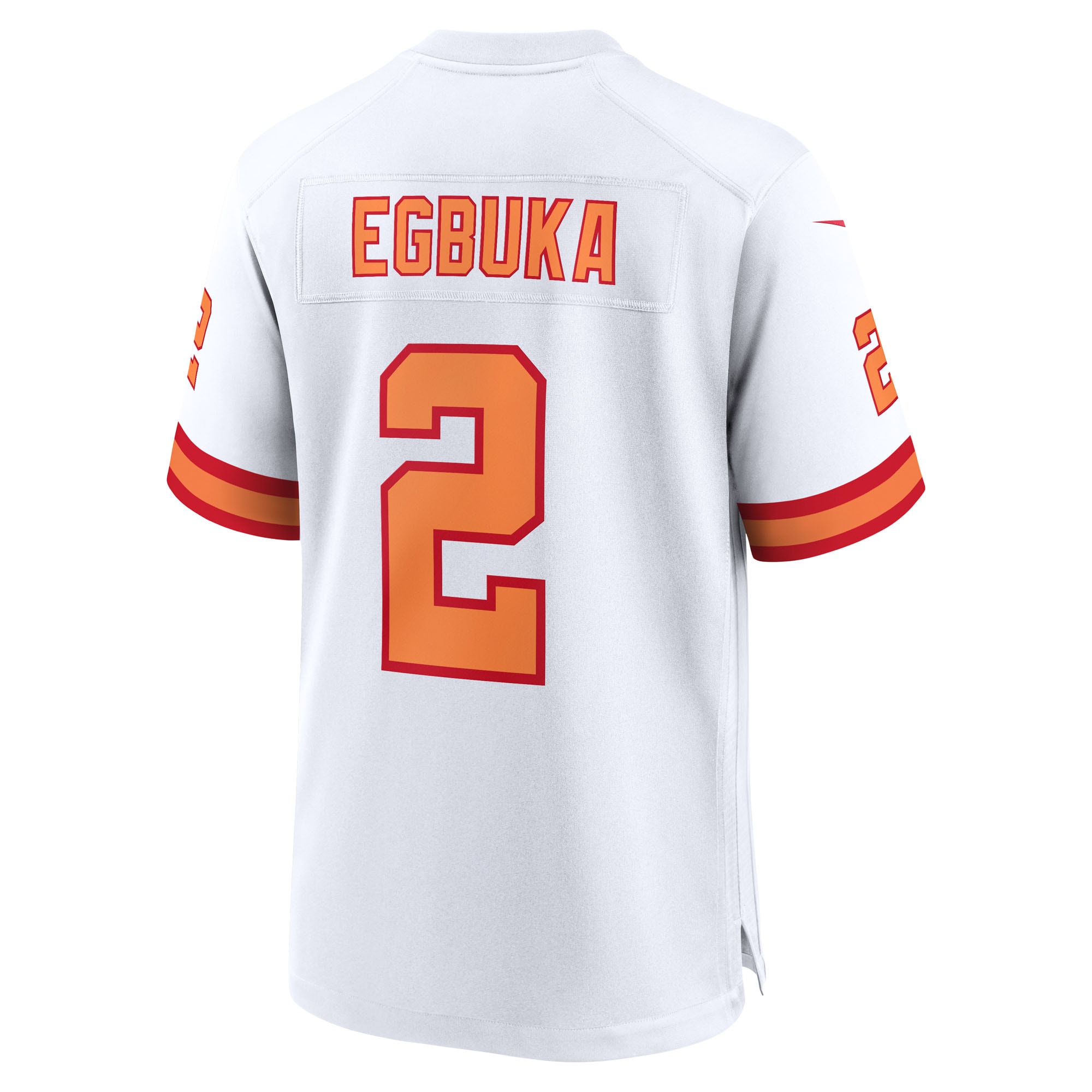 Emeka Egbuka ’76 Tampa Bay Buccaneers Nike Alternate 50th Season Game Jersey – ’76 White Clowdercats