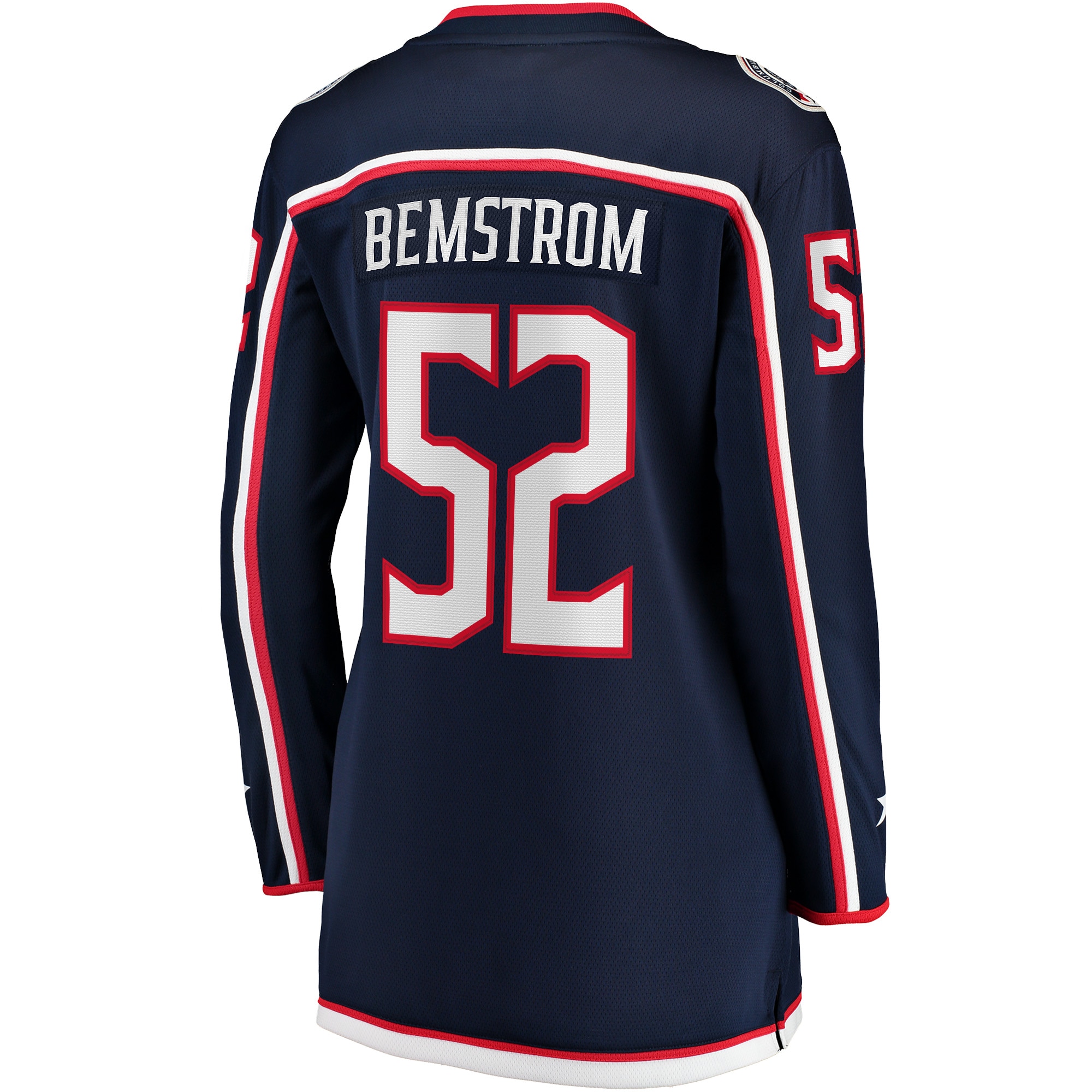 Emil Bemstrom Columbus Blue Jackets Fanatics Women’s Home Breakaway Player Jersey – Navy Clowdercats