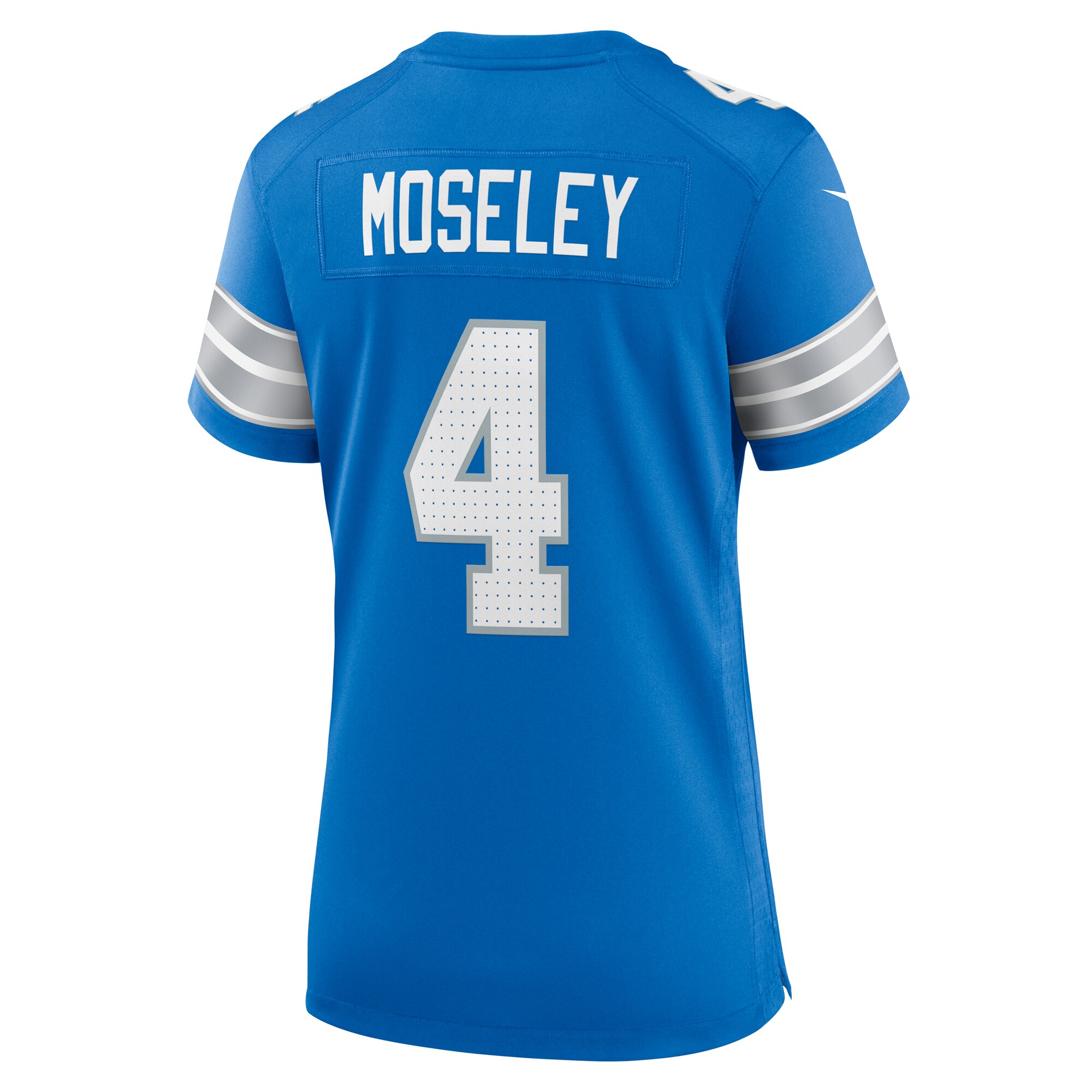 Emmanuel Moseley Detroit Lions Nike Women’s Team Game Jersey – Blue Clowdercats
