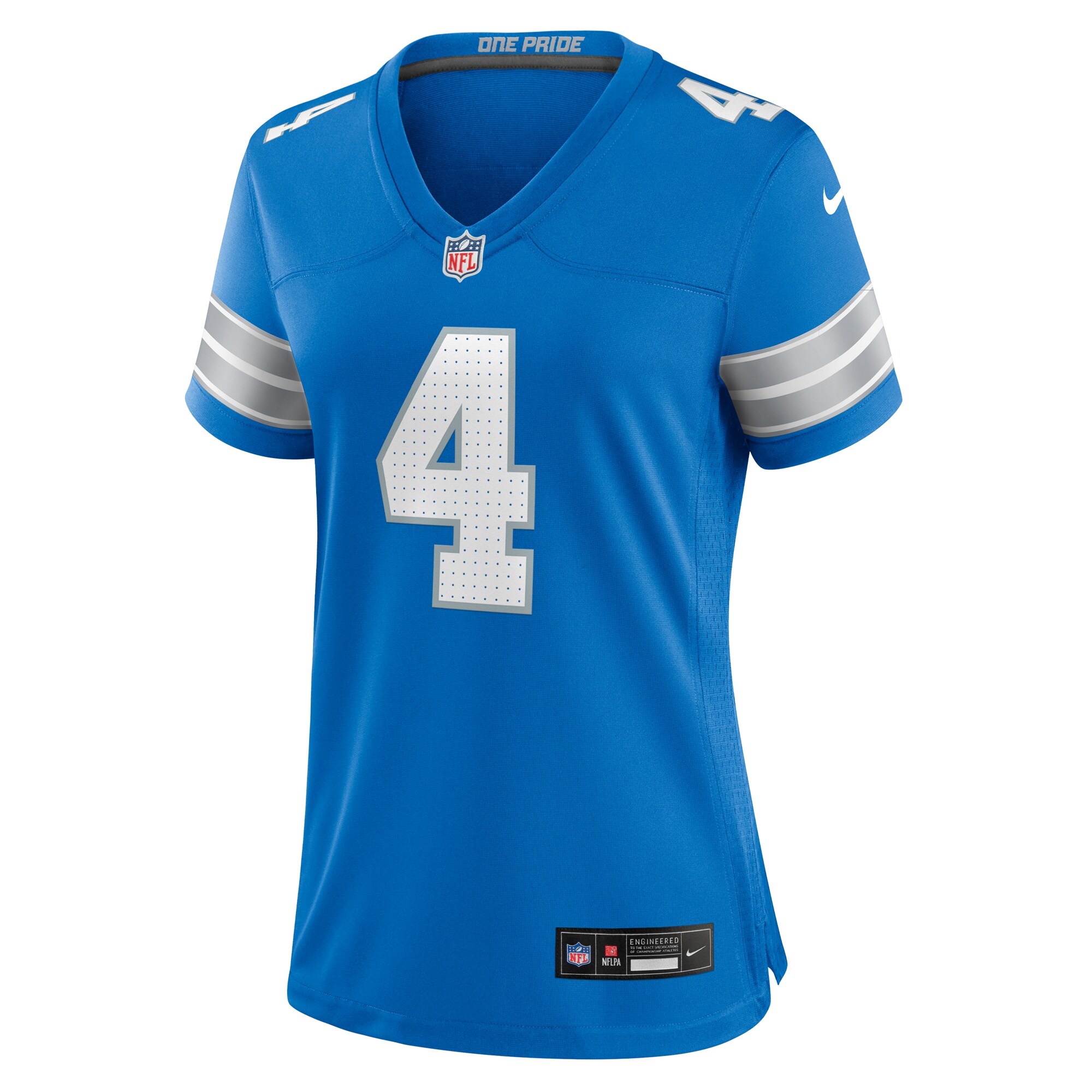 Emmanuel Moseley Detroit Lions Nike Women’s Team Game Jersey – Blue Clowdercats