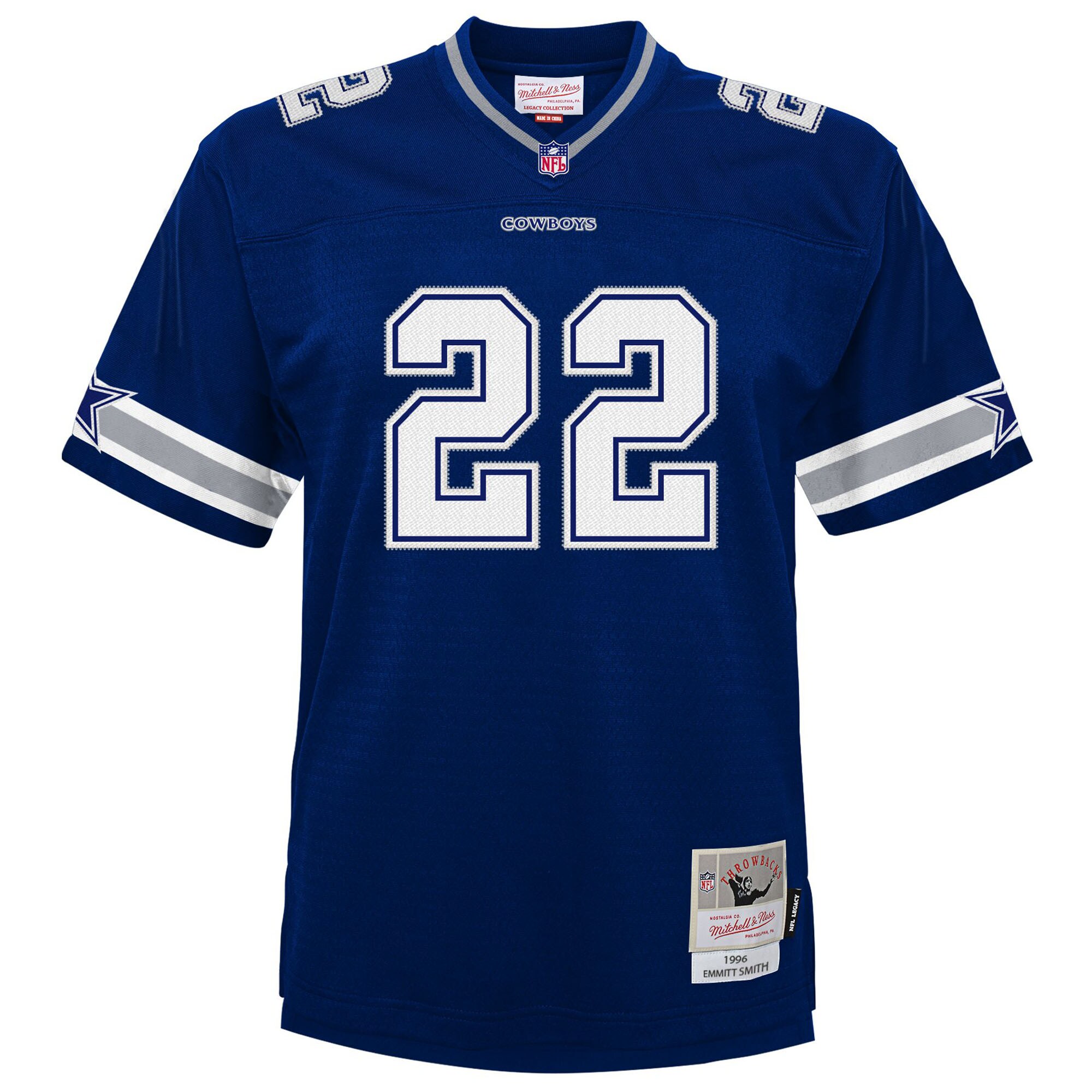 Emmitt Smith Dallas Cowboys Mitchell & Ness Infant 1996 Retired Legacy Jersey – Navy Clowdercats