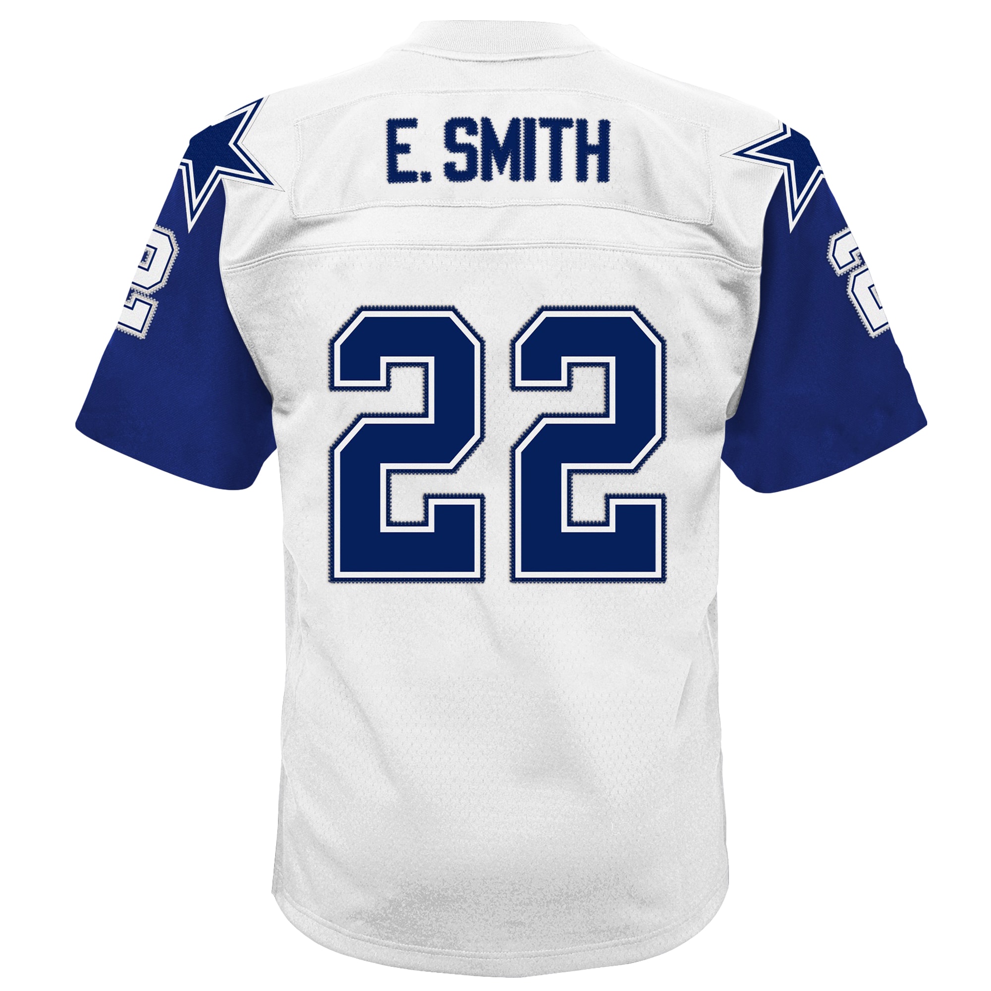 Emmitt Smith Dallas Cowboys Mitchell & Ness Youth 1994 Alternate Legacy Jersey – White Clowdercats