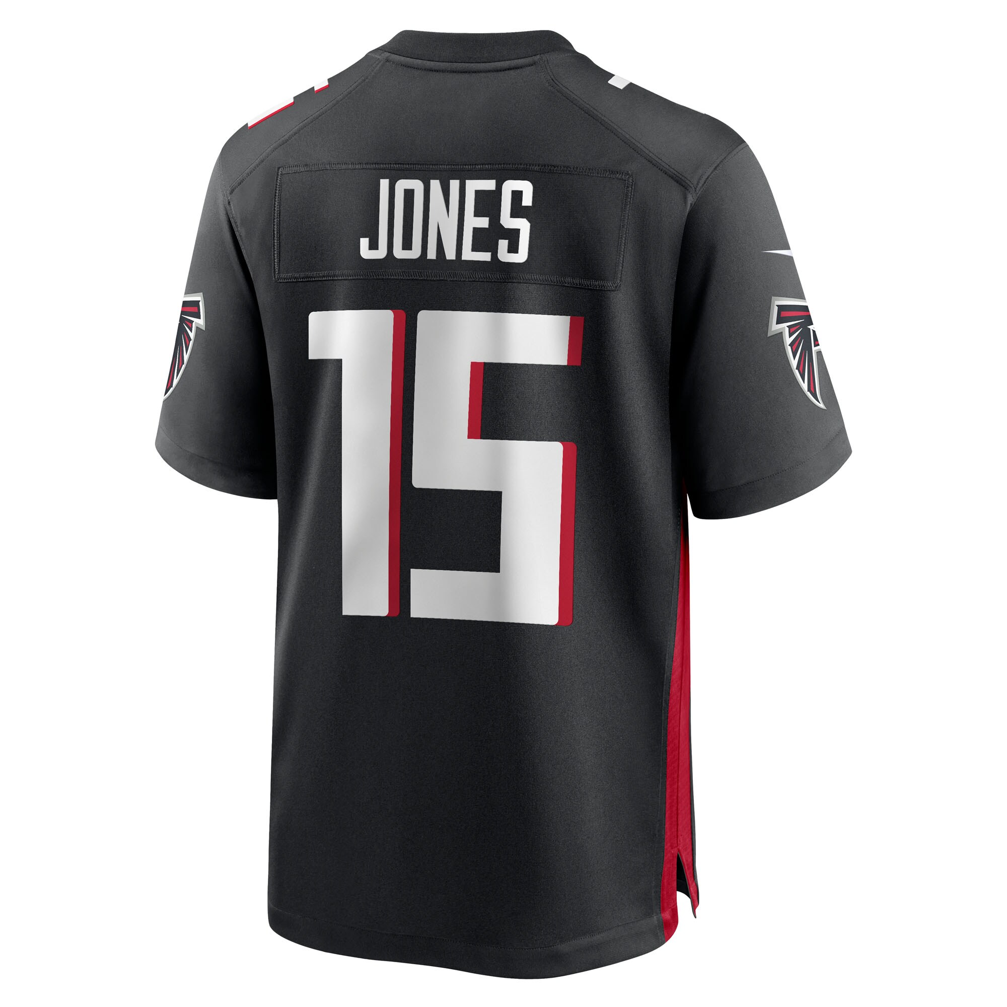 Emory Jones Atlanta Falcons Nike Team Game Jersey – Black Clowdercats
