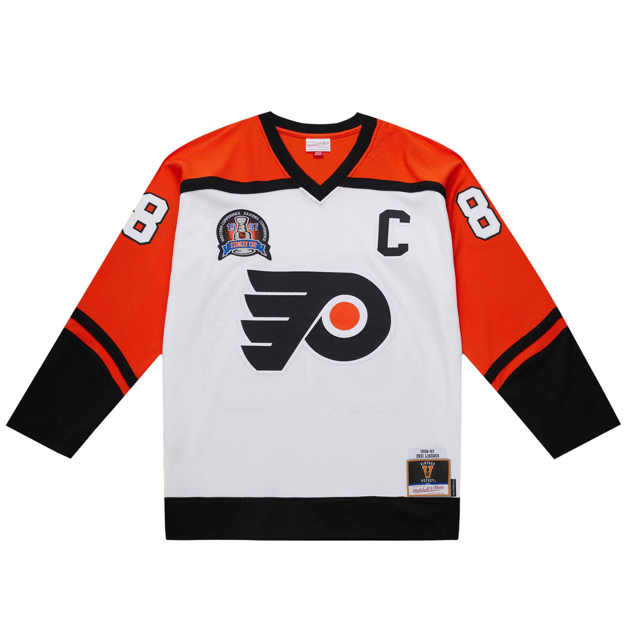 Eric Lindros Philadelphia Flyers 1996-97 Power Play Jersey – White Clowdercats
