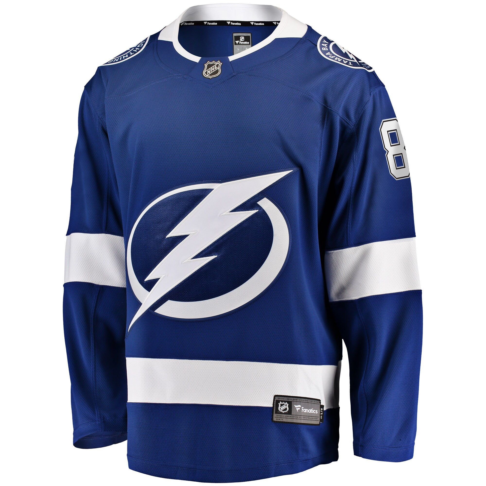 Erik Cernak Tampa Bay Lightning Fanatics Home Breakaway Player Jersey – Blue Clowdercats