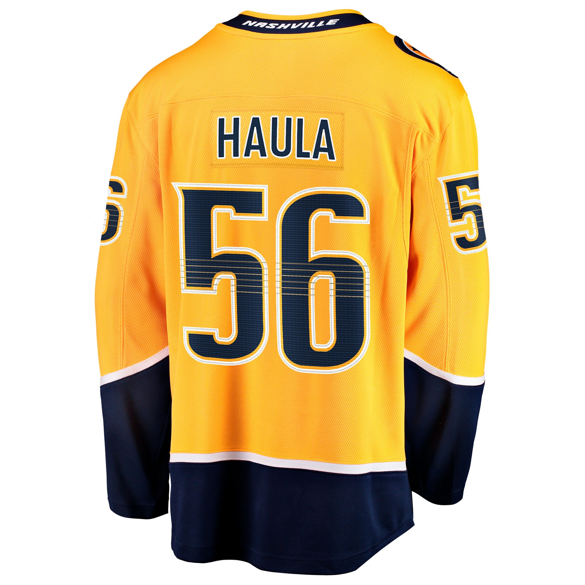 Erik Haula Nashville Predators Fanatics Home Breakaway Jersey – Gold Clowdercats