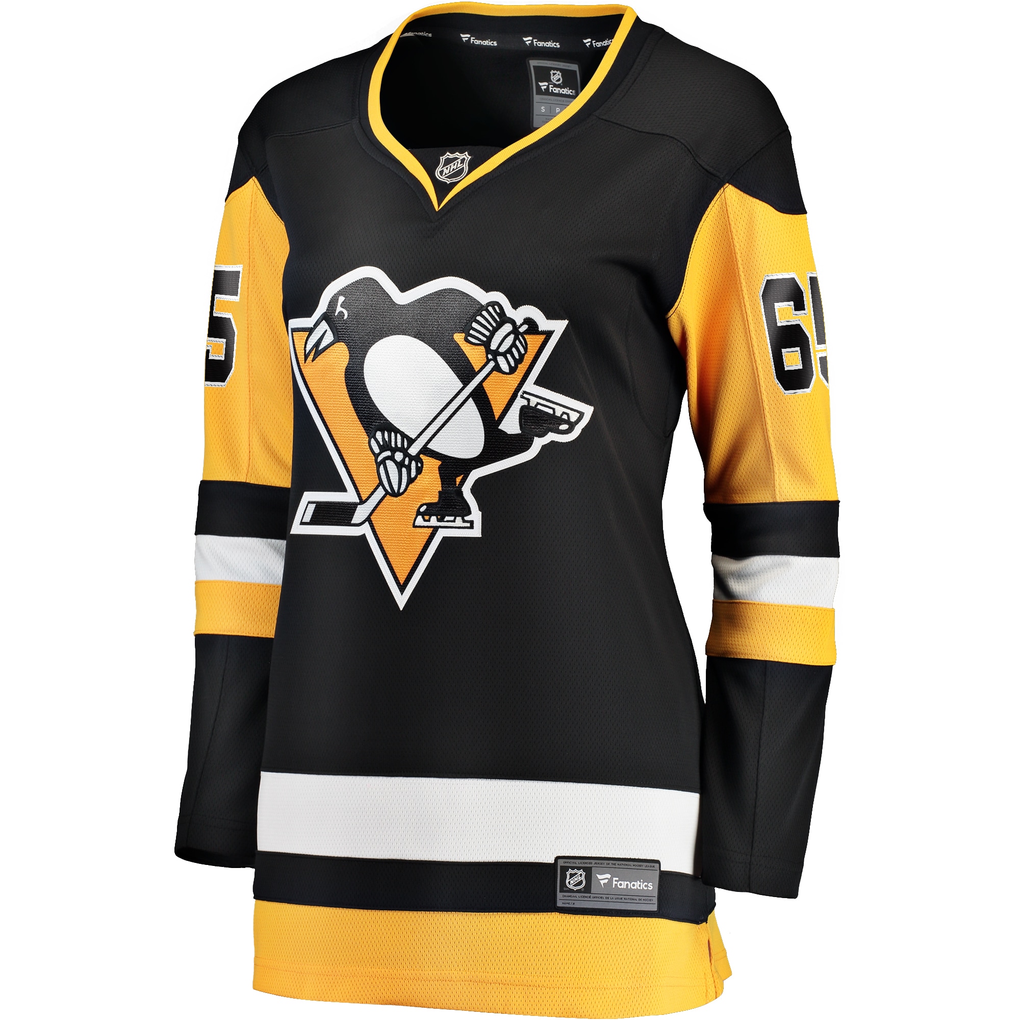 Erik Karlsson Pittsburgh Penguins Fanatics Women’s Home Breakaway Jersey – Black Clowdercats