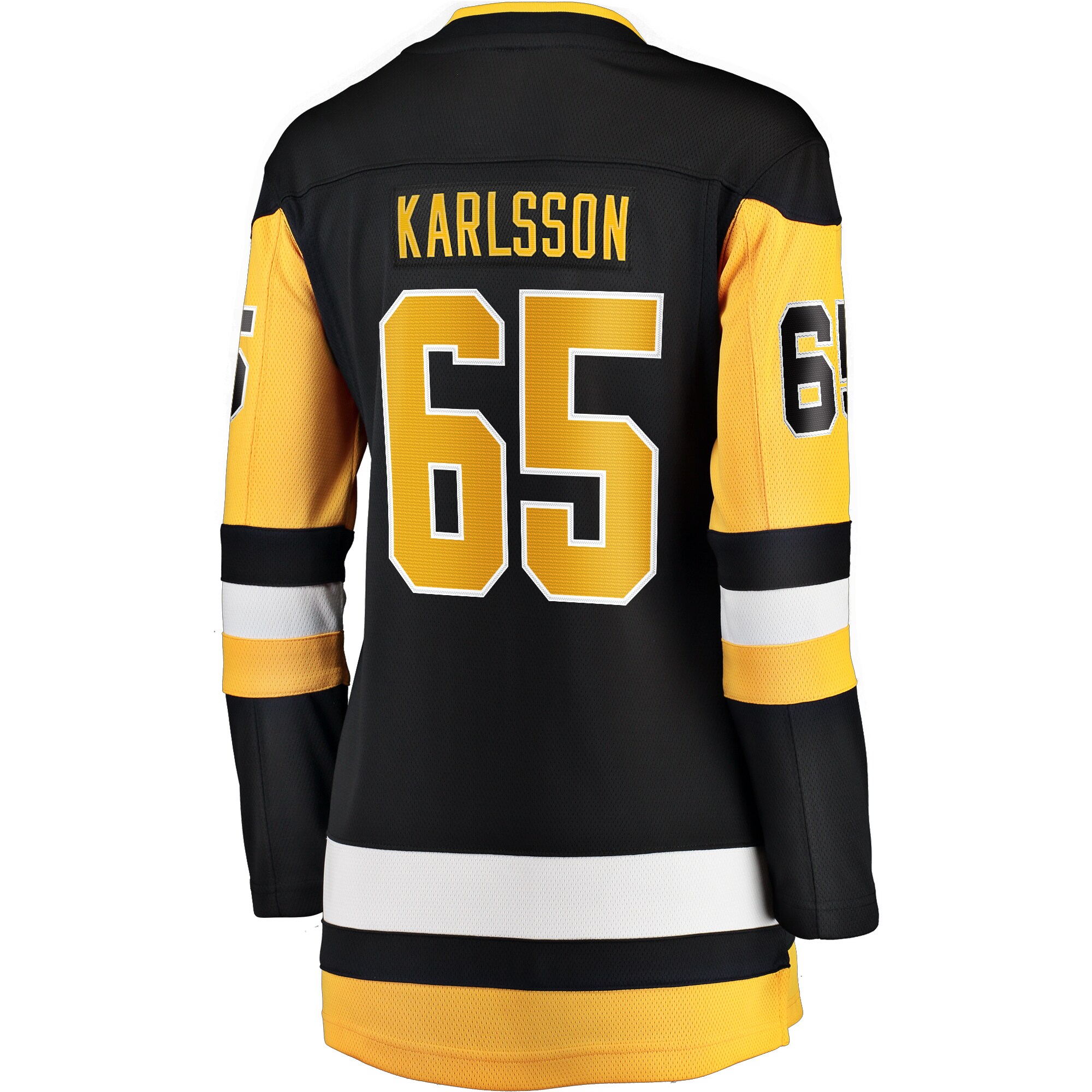 Erik Karlsson Pittsburgh Penguins Fanatics Women’s Home Breakaway Jersey – Black Clowdercats