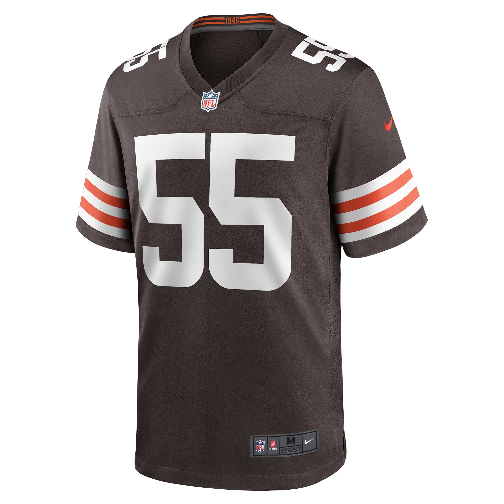 Ethan Pocic Cleveland Browns Nike Game Jersey – Brown Clowdercats