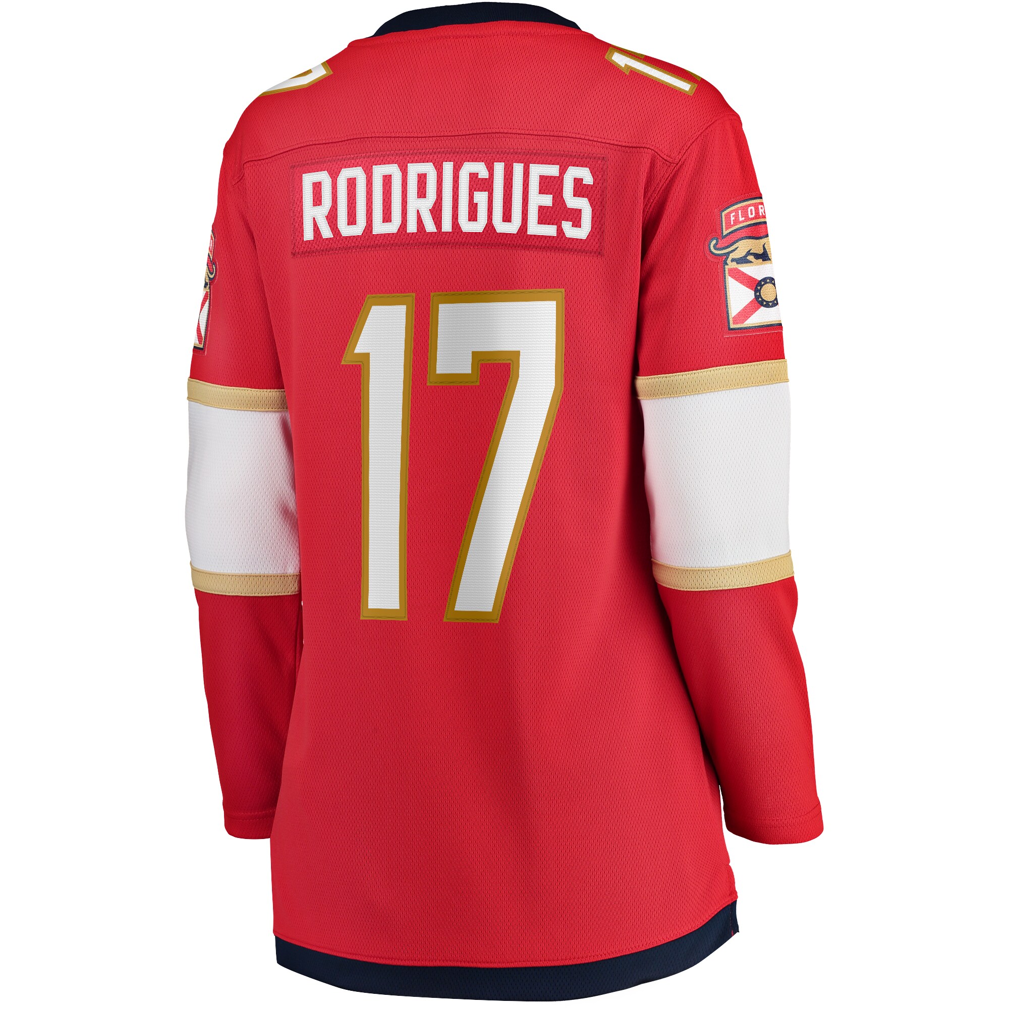 Evan Rodrigues Florida Panthers Fanatics Women’s Home Breakaway Player Jersey – Red Clowdercats