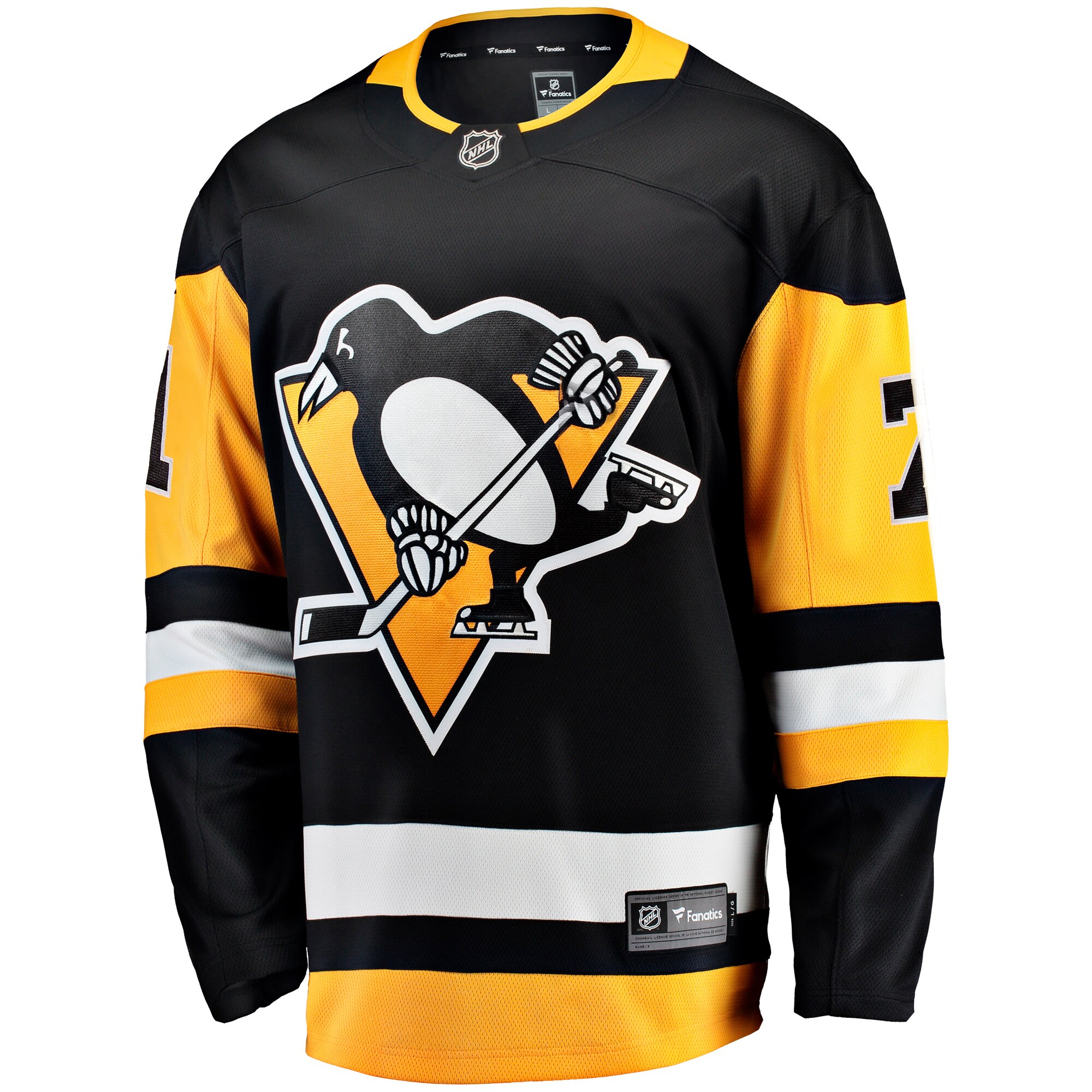 Evgeni Malkin Pittsburgh Penguins Fanatics Home Breakaway Jersey – Black Clowdercats