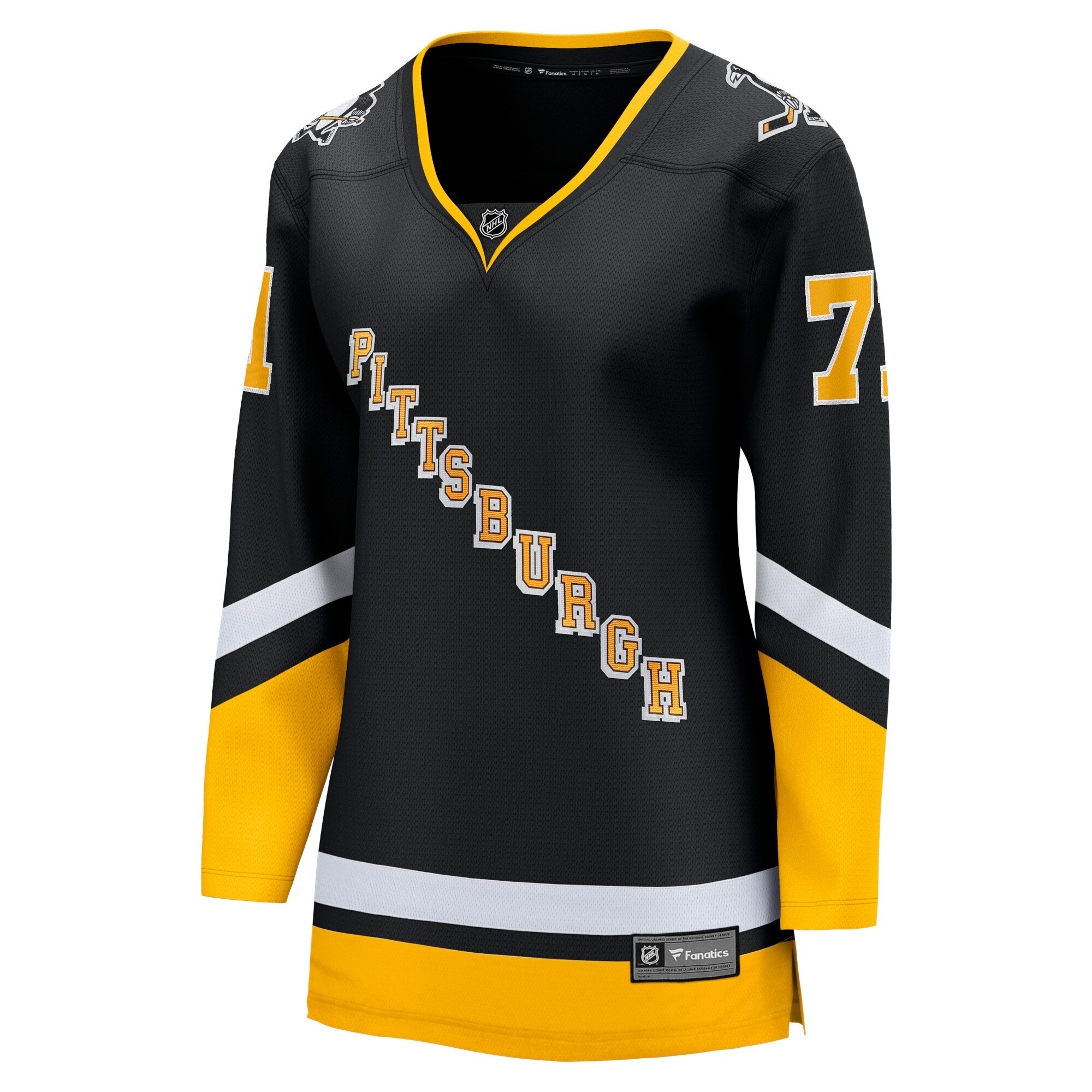 Evgeni Malkin Pittsburgh Penguins Fanatics Women’s Alternate Breakaway Jersey – Black Clowdercats