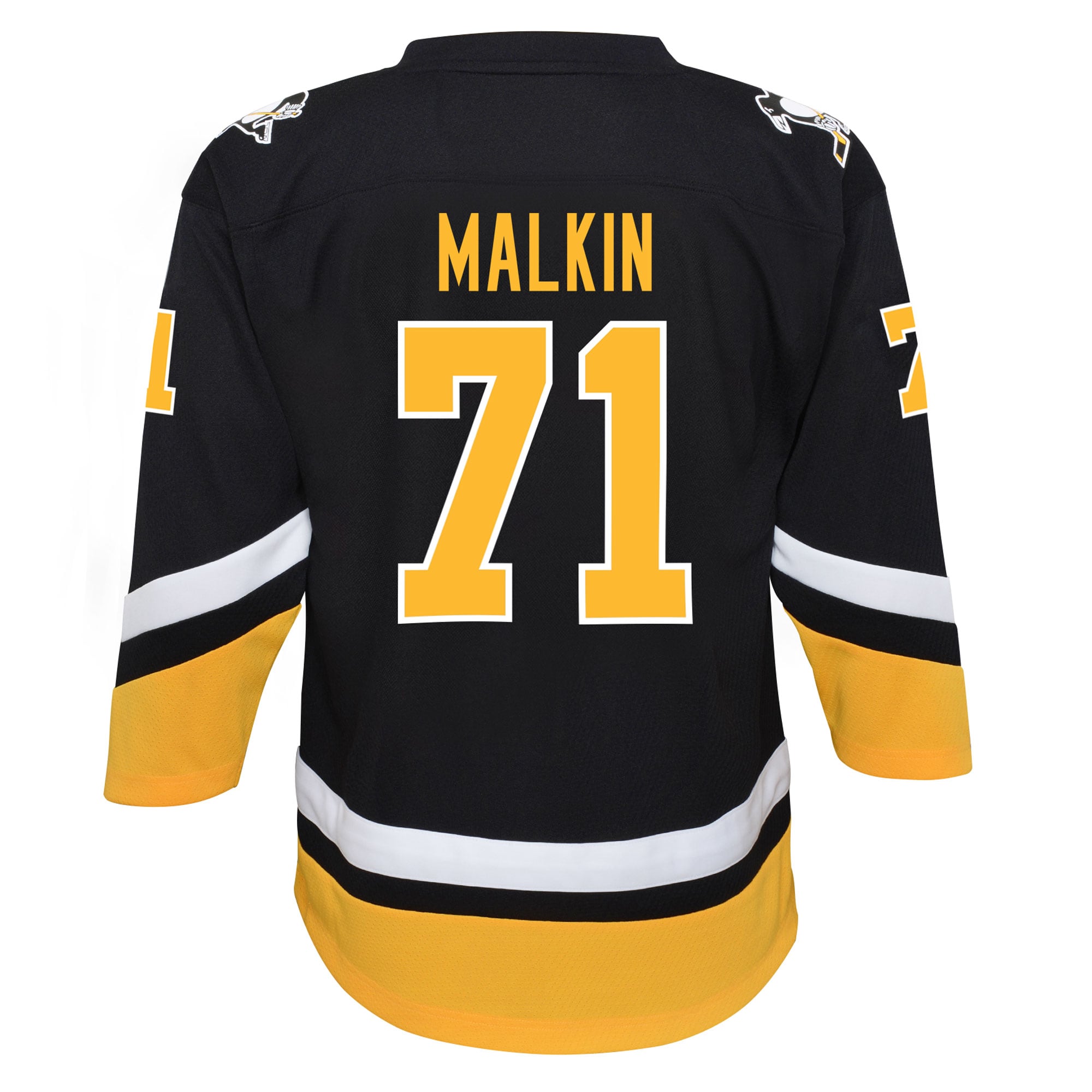 Evgeni Malkin Pittsburgh Penguins Youth 2021/22 Alternate Replica Player Jersey – Black Clowdercats