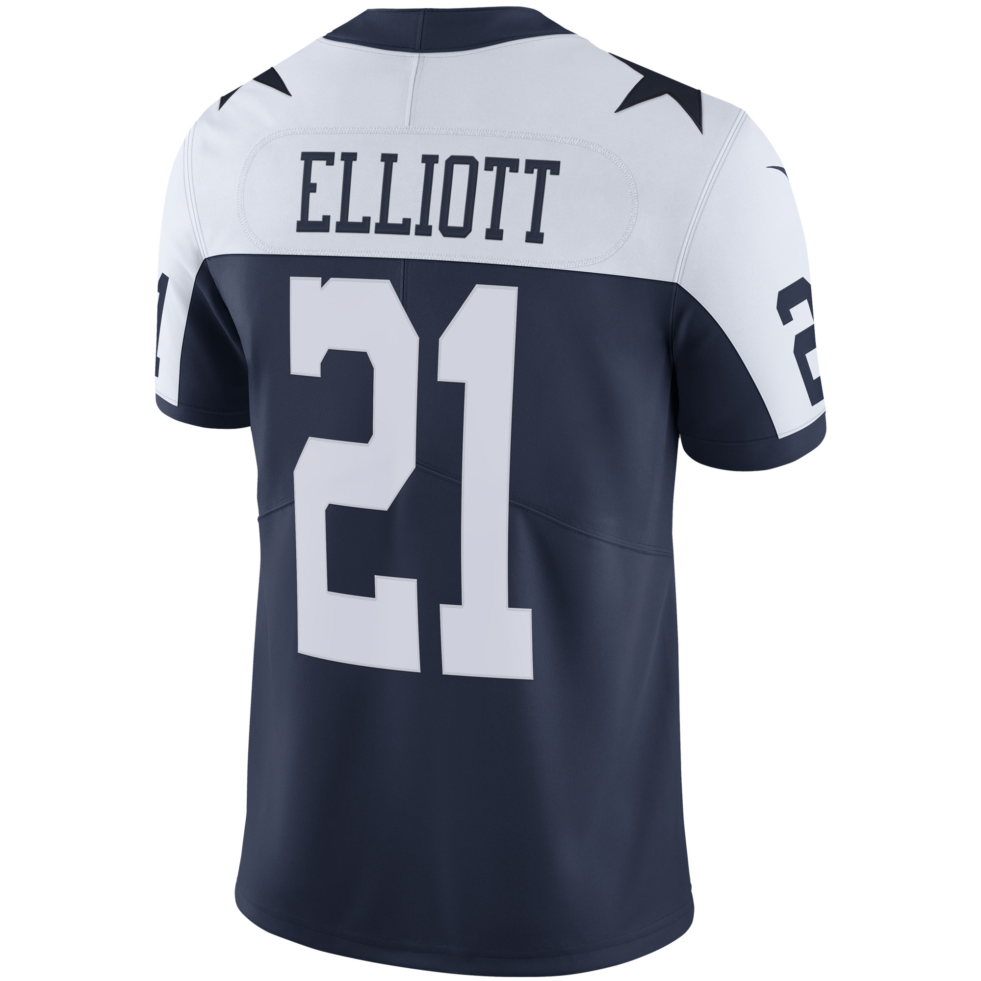 Ezekiel Elliott Dallas Cowboys Nike Alternate Vapor Limited Jersey – Navy Clowdercats