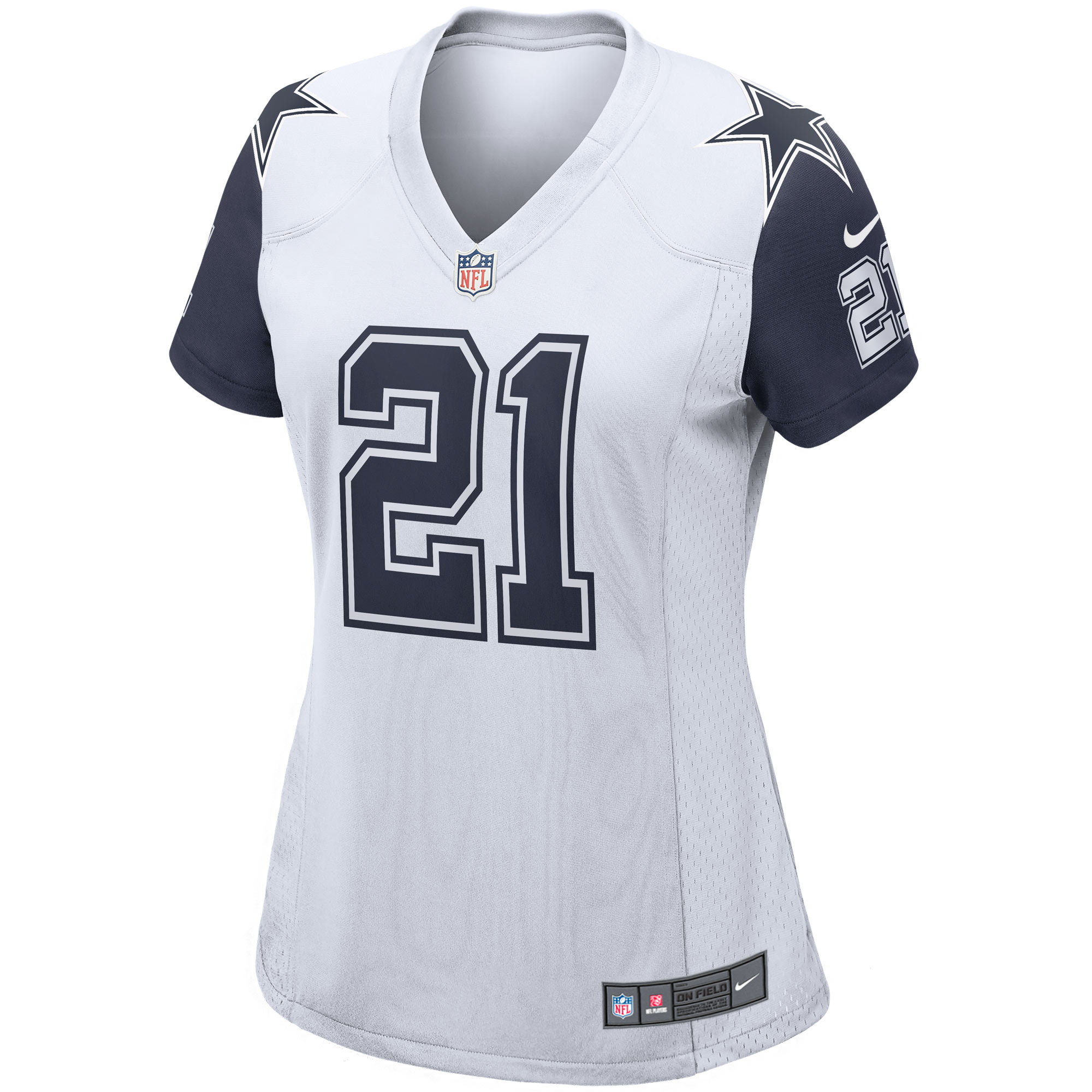 Ezekiel Elliott Dallas Cowboys Nike Women’s Alternate Game Jersey – White Clowdercats