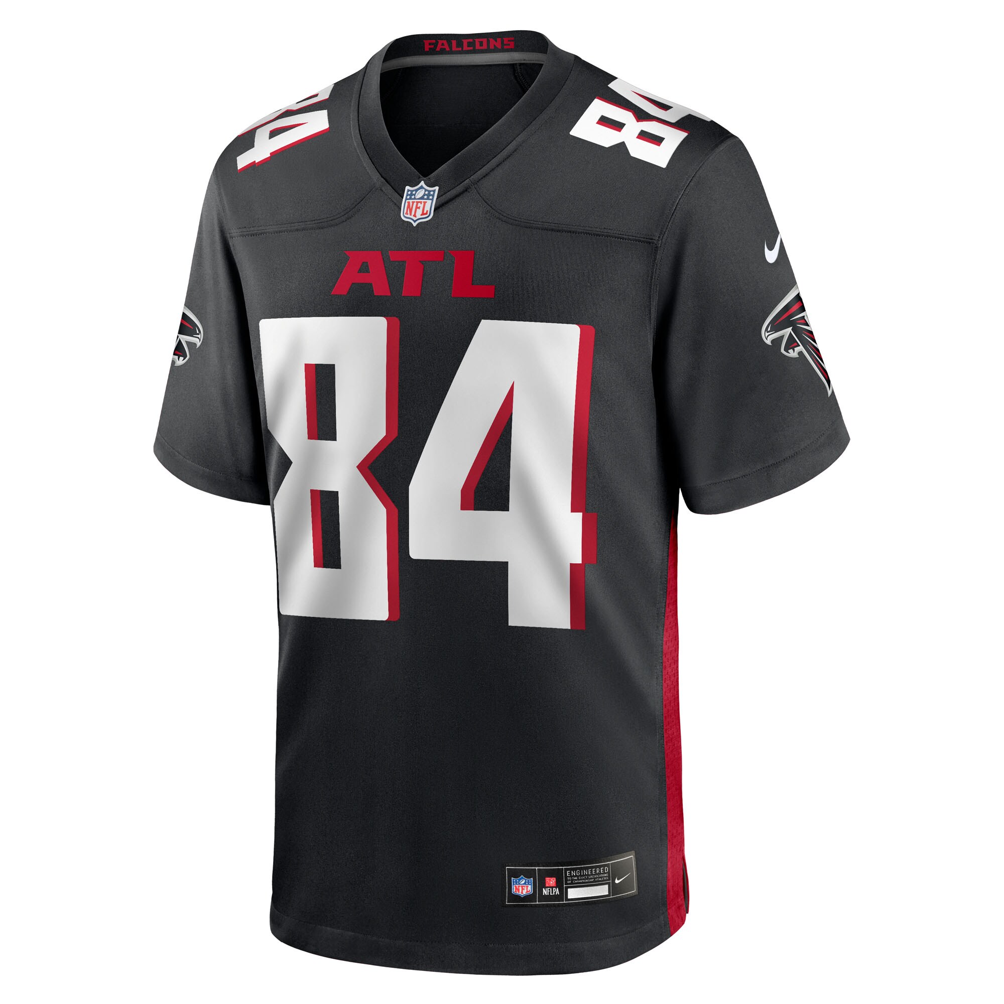 Feleipe Franks Atlanta Falcons Nike Team Game Jersey – Black Clowdercats