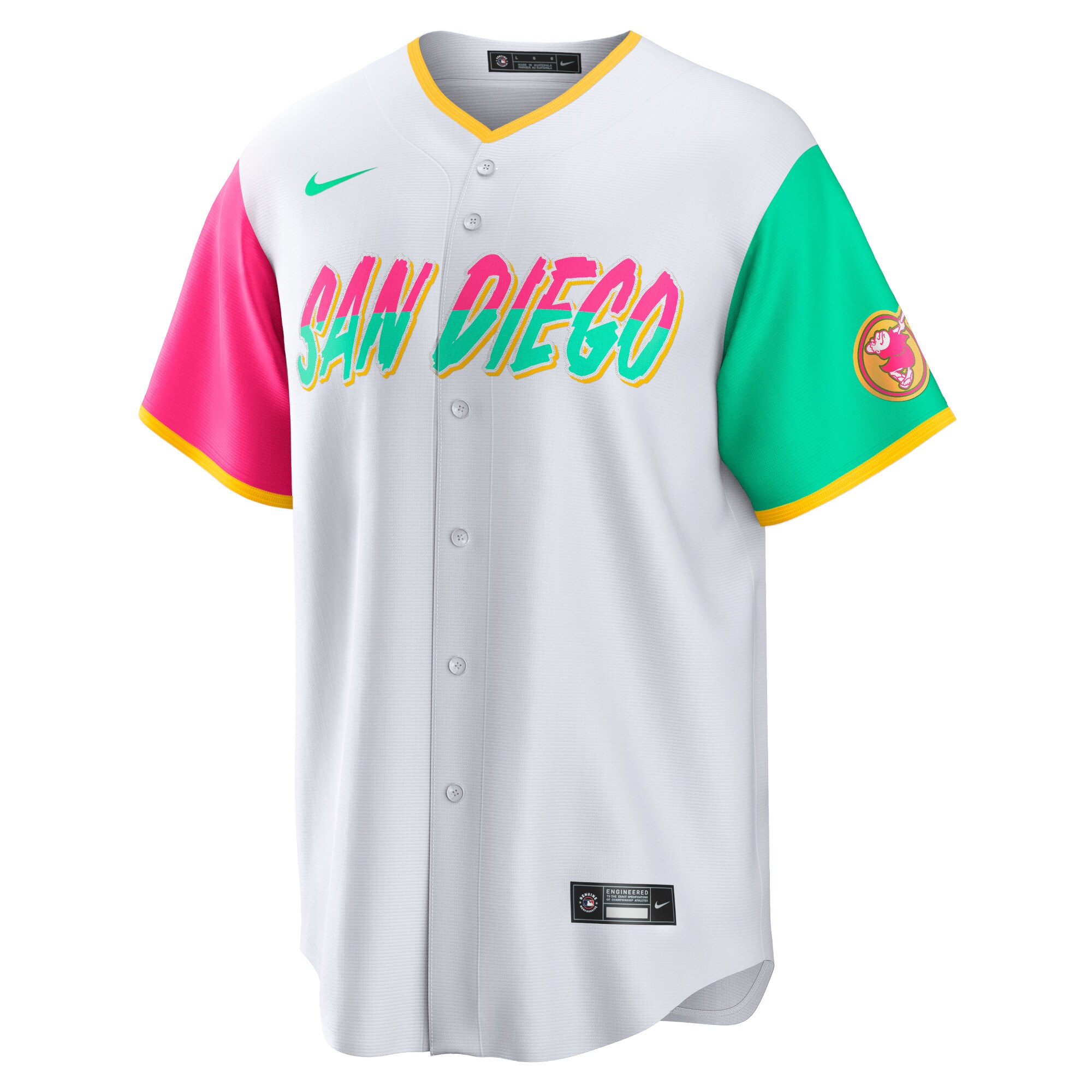 Fernando Tatis Jr. San Diego Padres Nike City Connect Replica Player Jersey – White