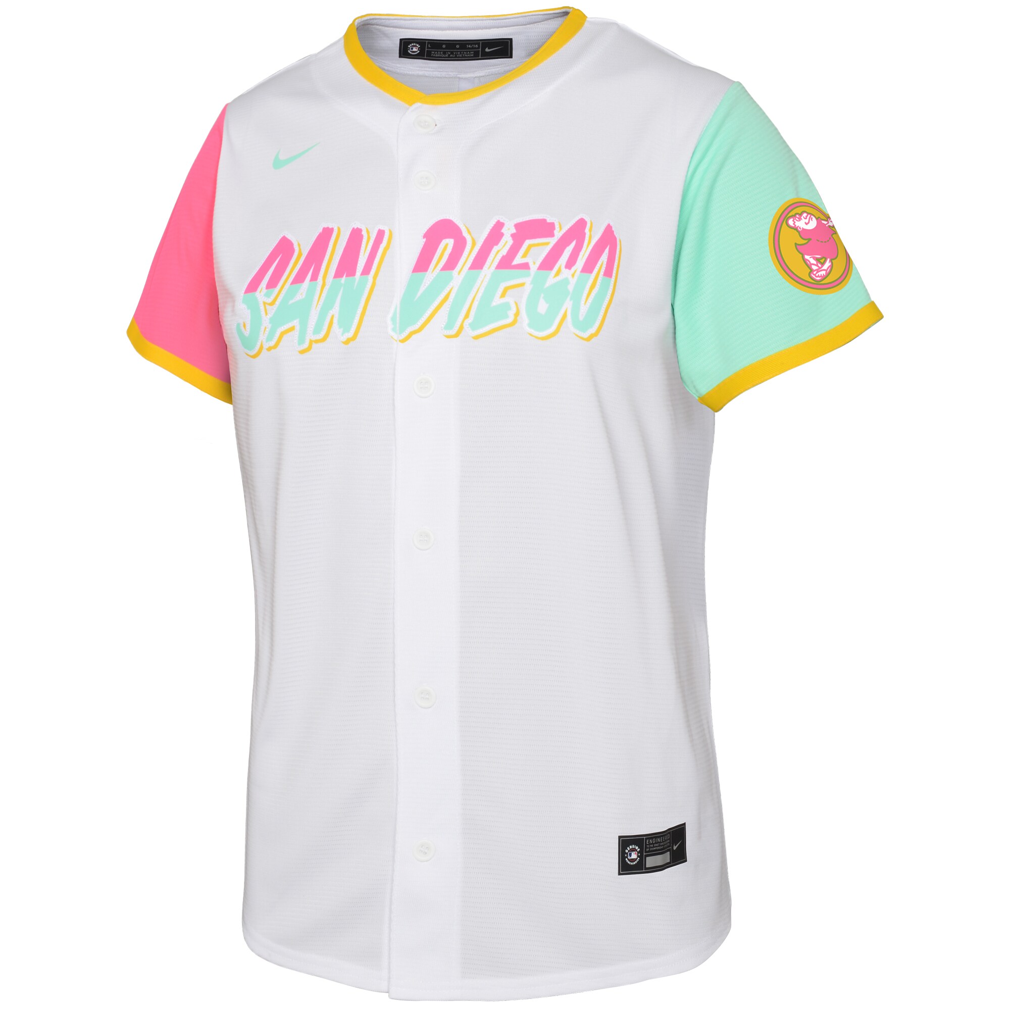 Fernando Tatis Jr. San Diego Padres Nike Toddler City Connect Replica Player Jersey – White