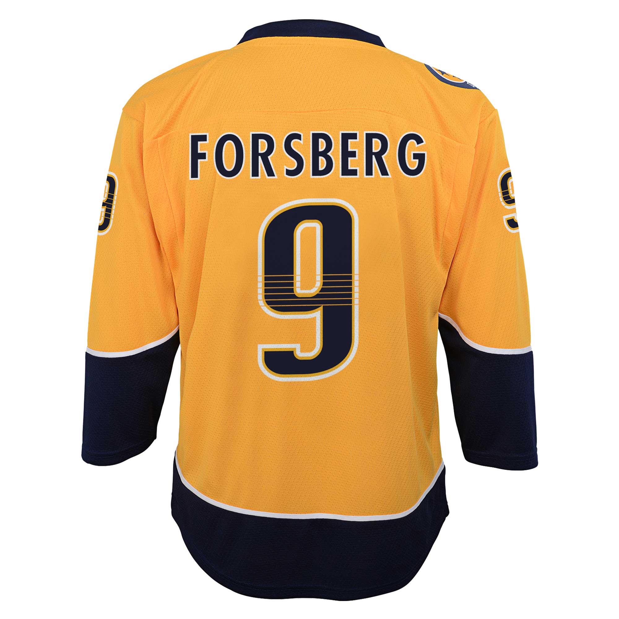 Filip Forsberg Nashville Predators Youth Home Replica Player Jersey – Gold Clowdercats