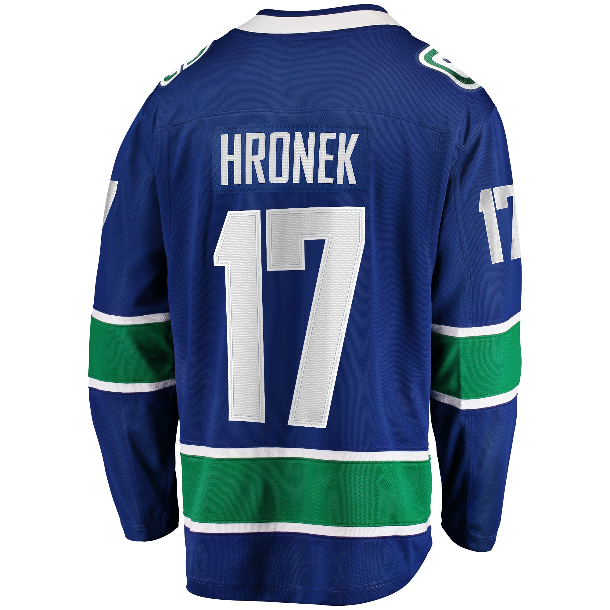 Filip Hronek Vancouver Canucks Fanatics Home Breakaway Jersey – Blue Clowdercats