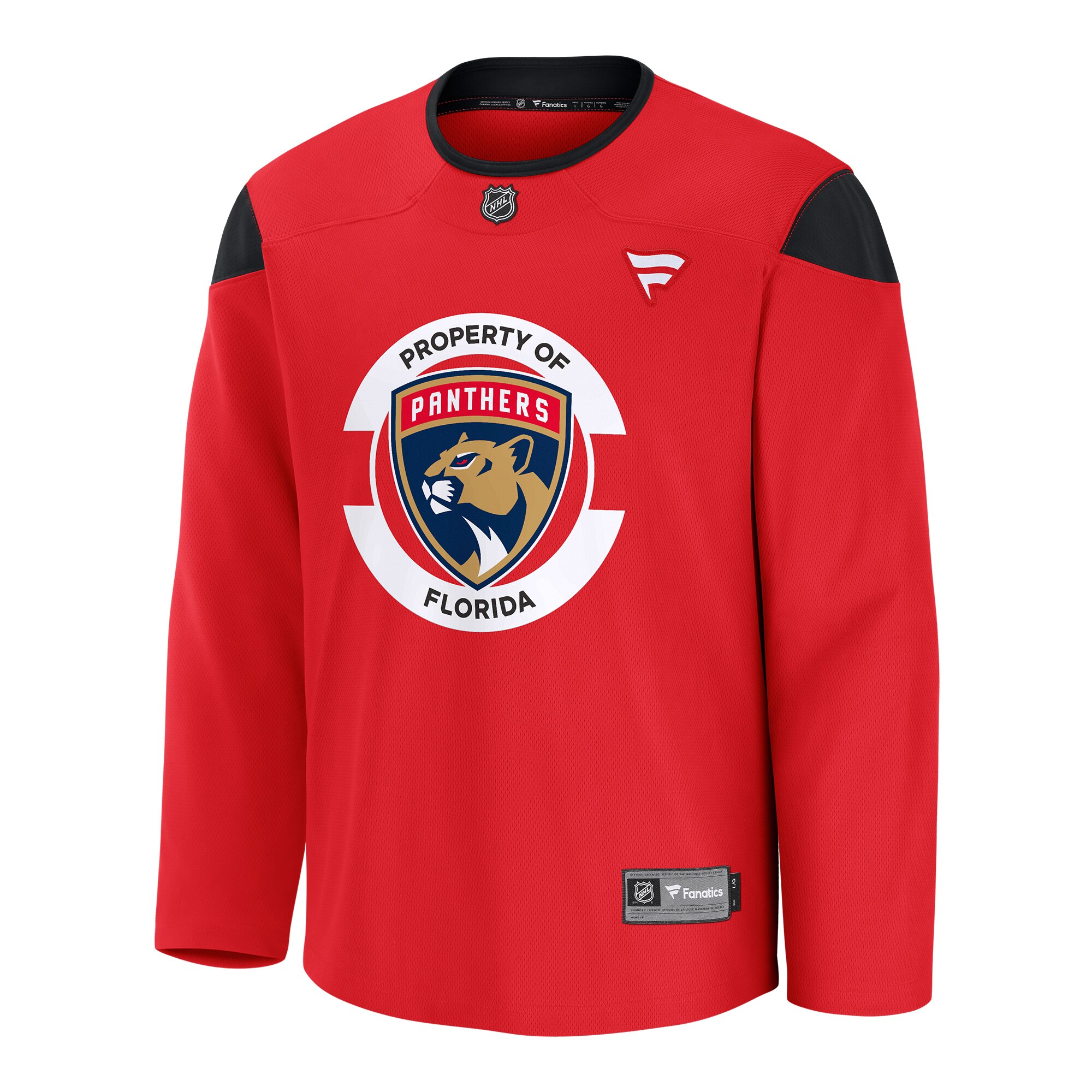 Florida Panthers Fanatics Practice Jersey – Red Clowdercats